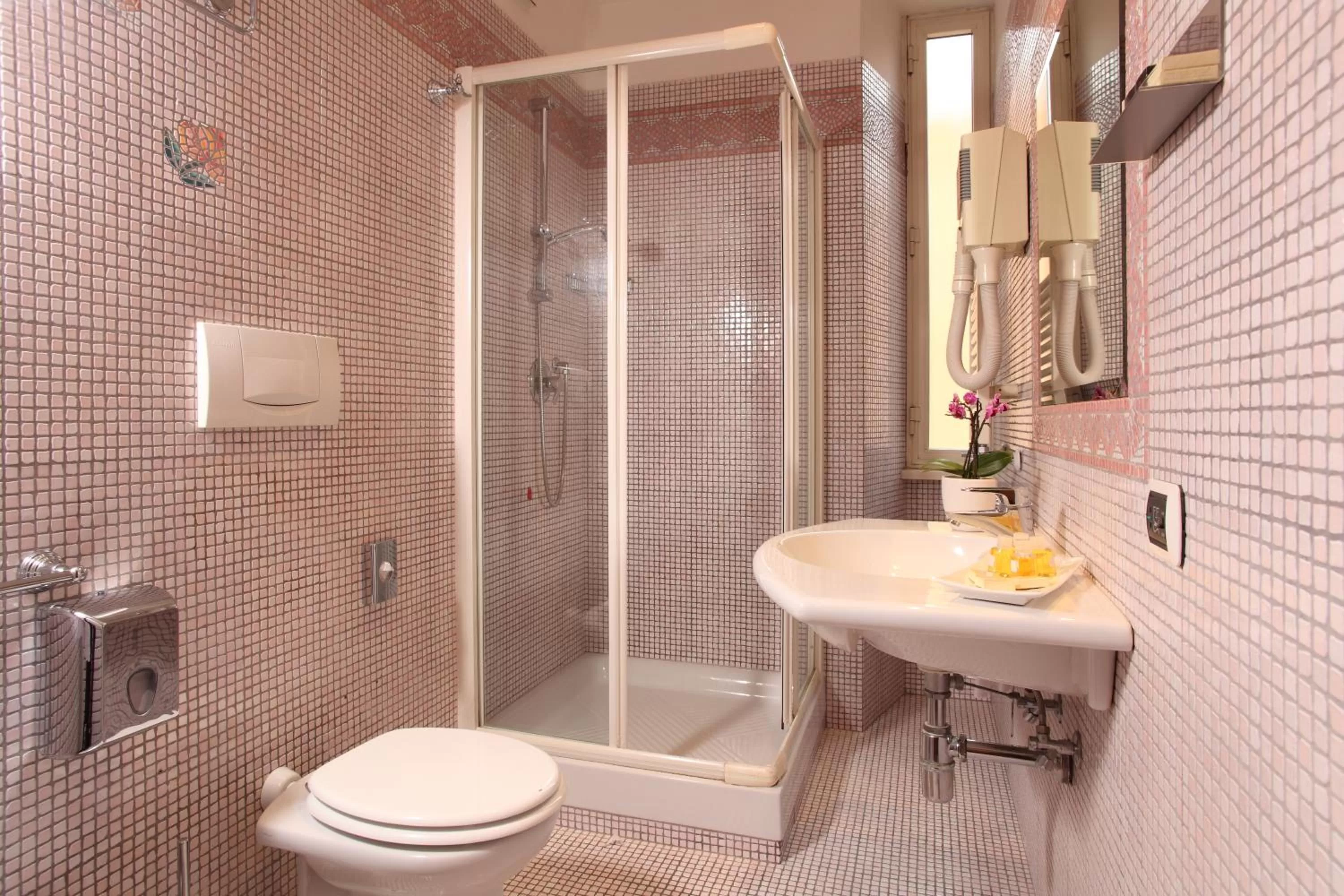 Bathroom in Hotel Serena srl