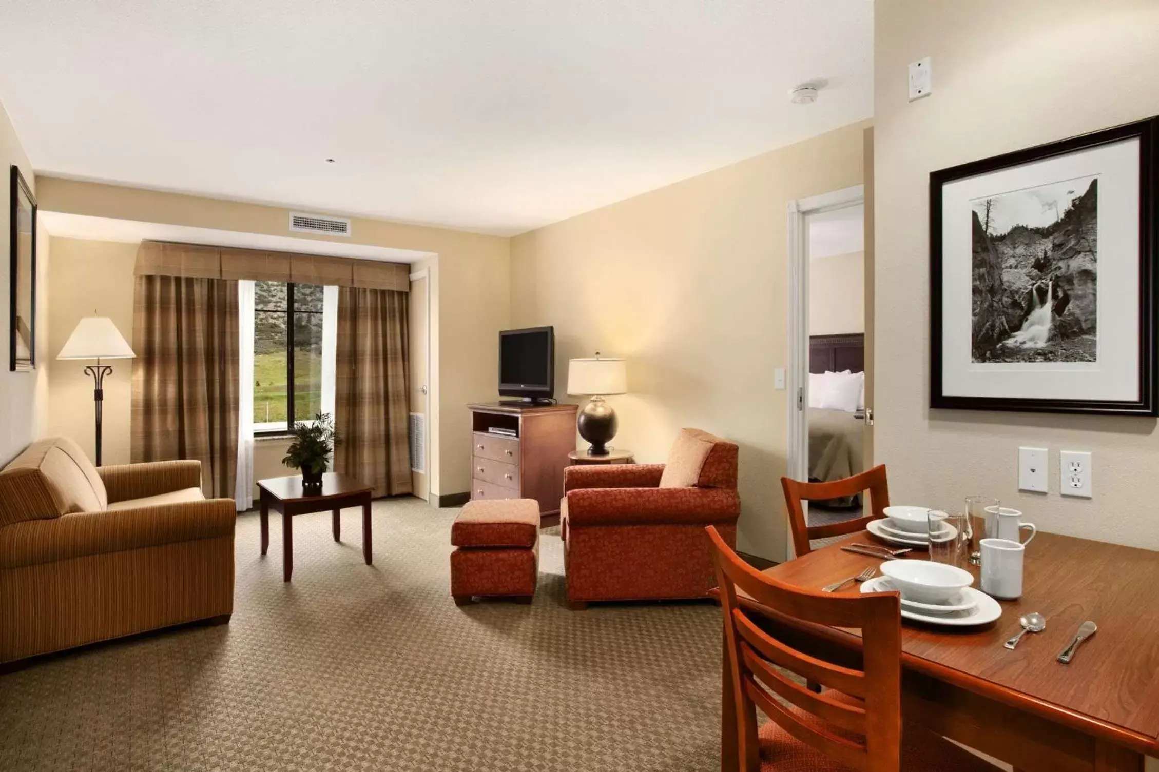 Living room, Dining Area in Homewood Suites by Hilton Denver - Littleton
