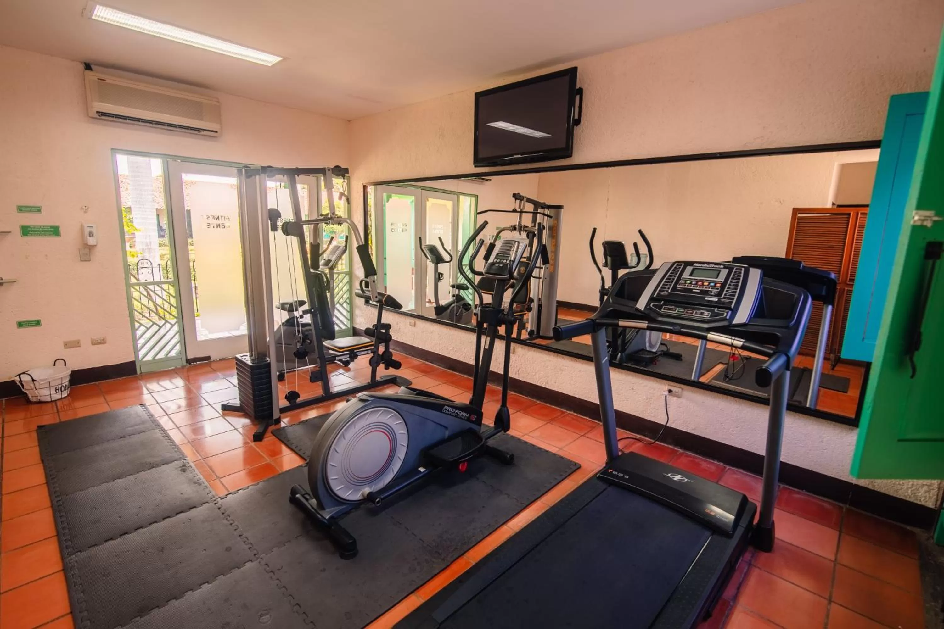 Fitness centre/facilities in Hotel El Convento Leon Nicaragua