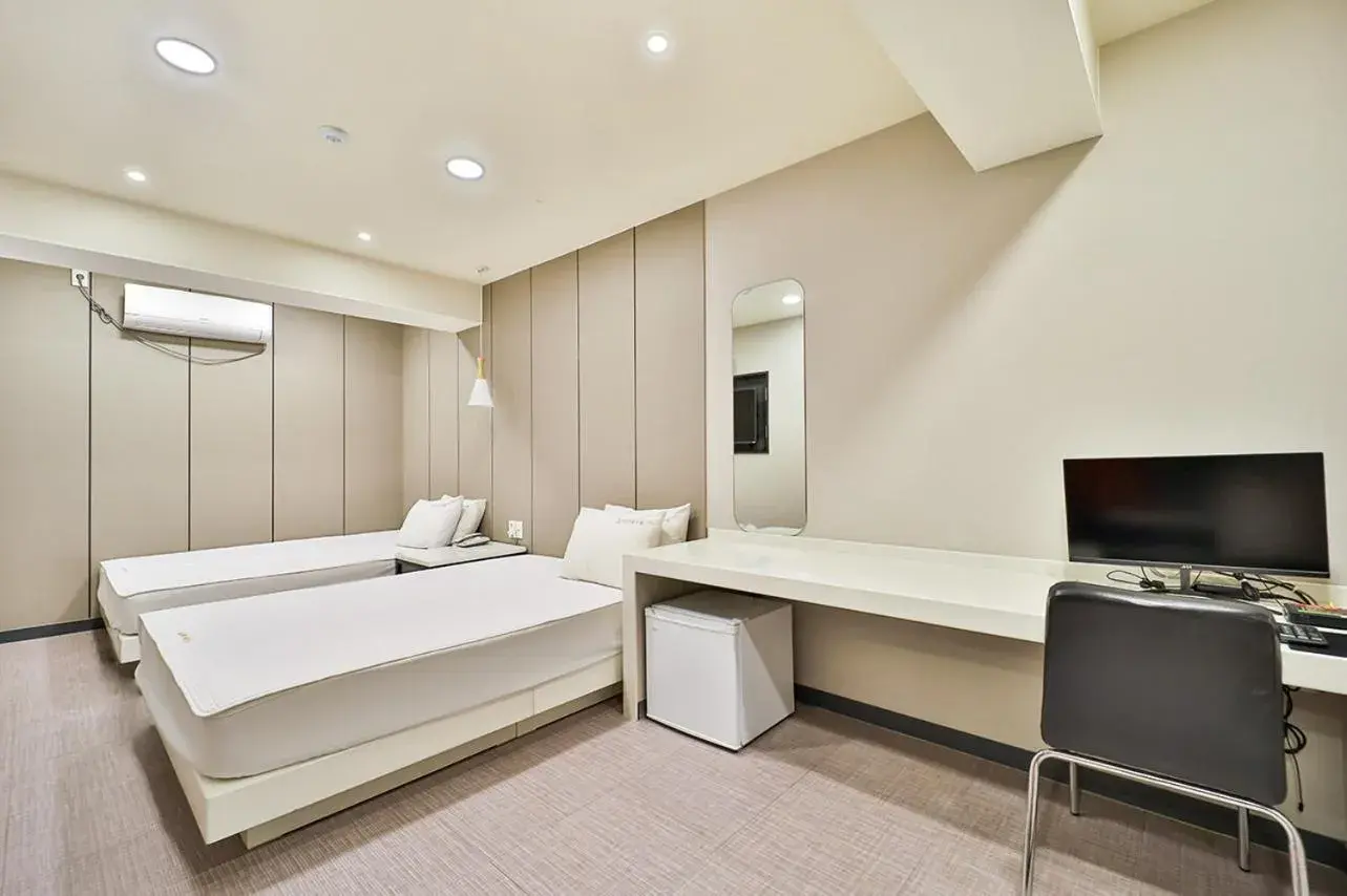 Bedroom, Bed in Top Motel Busan Bedroom, Bed in Top Motel Busan