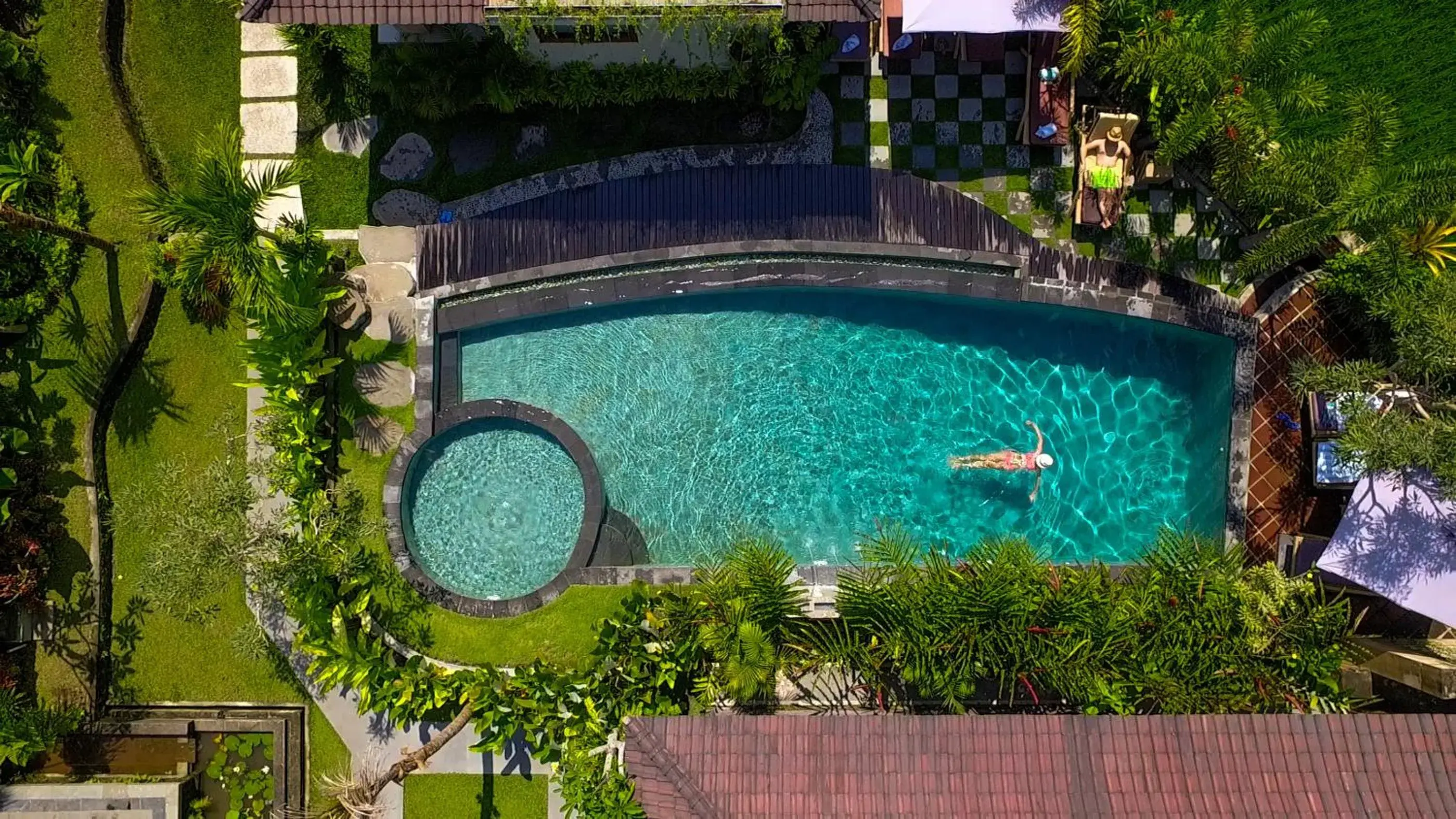 Spring, Pool View in Masia Villa