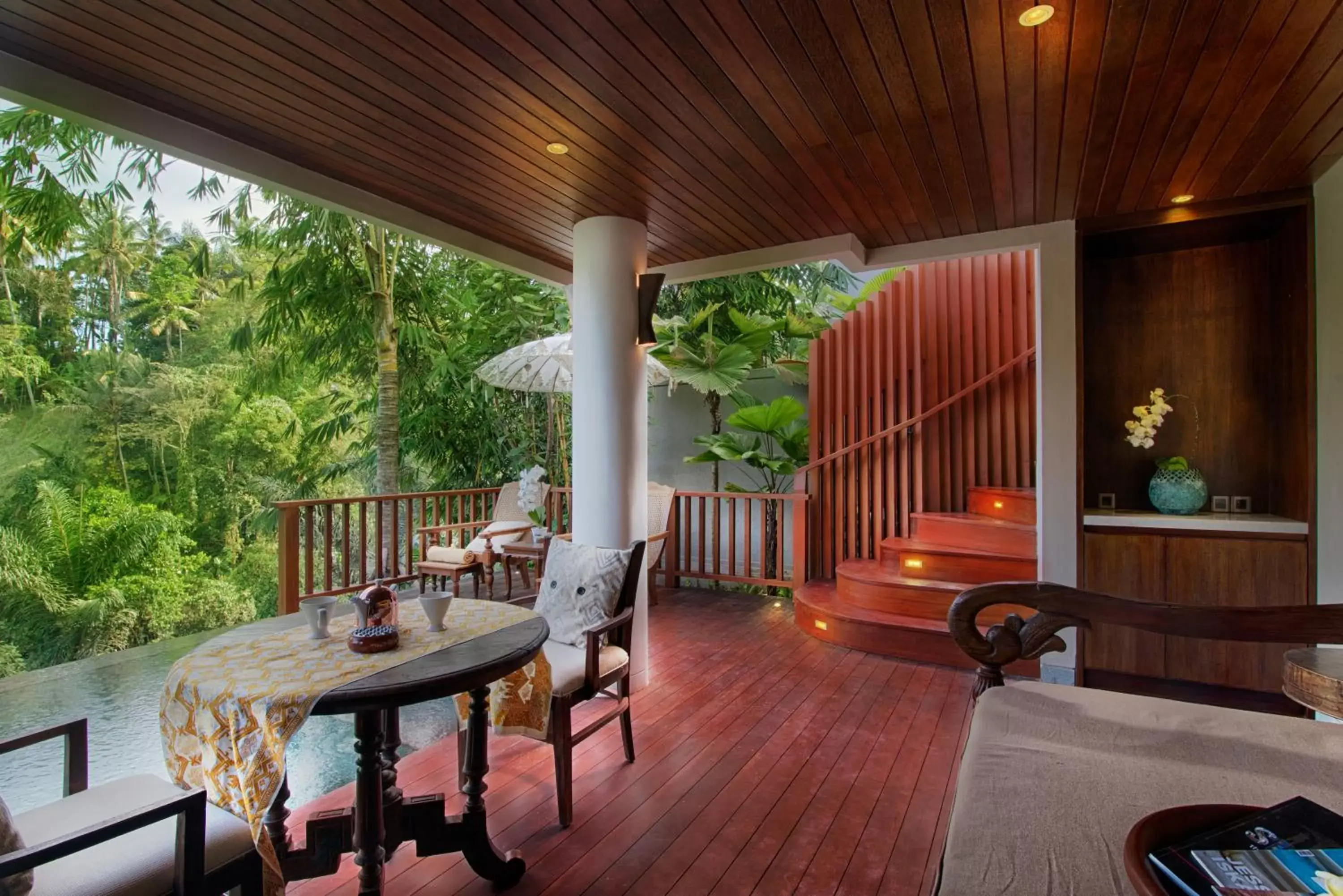 Balcony/Terrace in Natya Resort Ubud