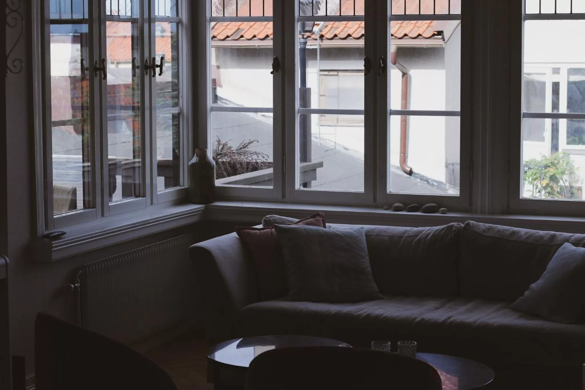 Living room in Hotell Villa Borgen