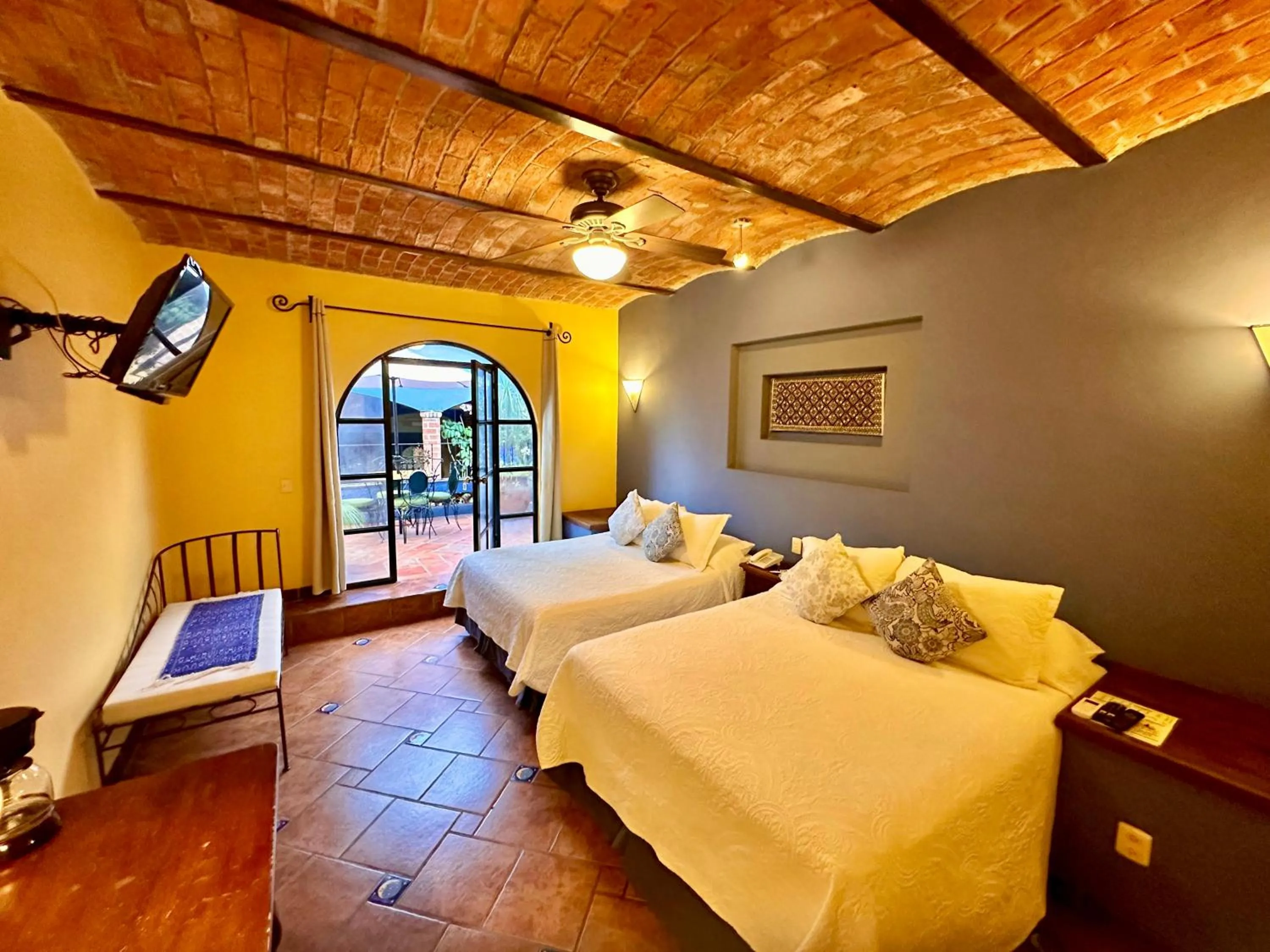 Photo of the whole room, Bed in La Villa del Ensueno Boutique Hotel