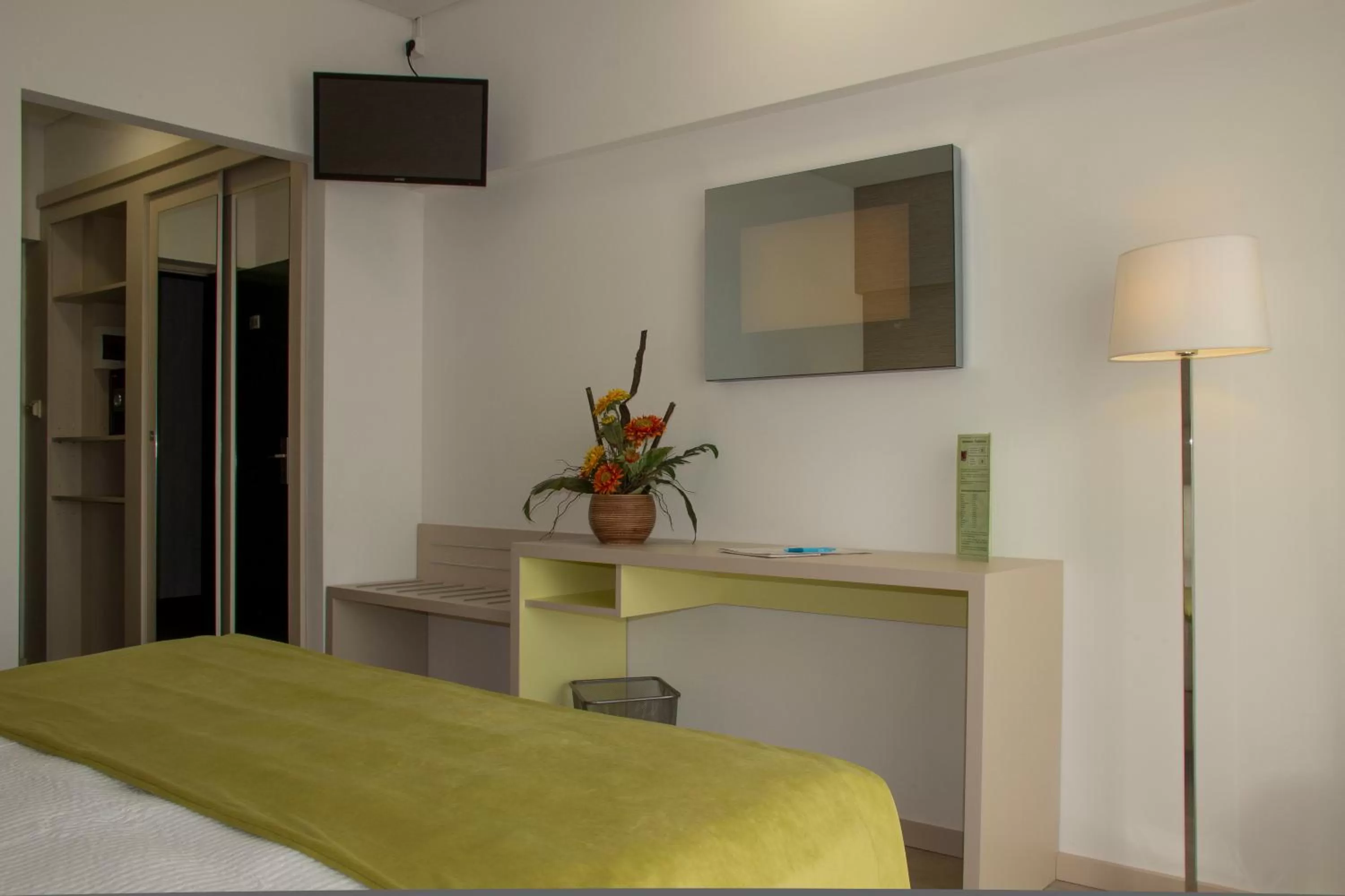 Decorative detail, Bed in Hotel Navegadores