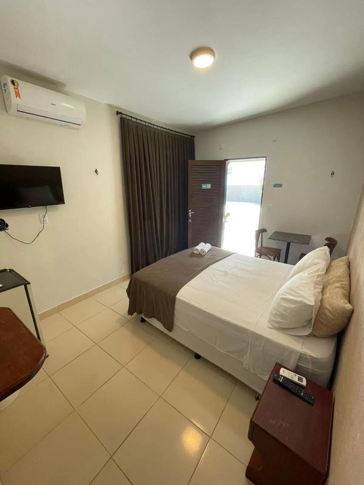 Bed in Pousada Ponta Mar