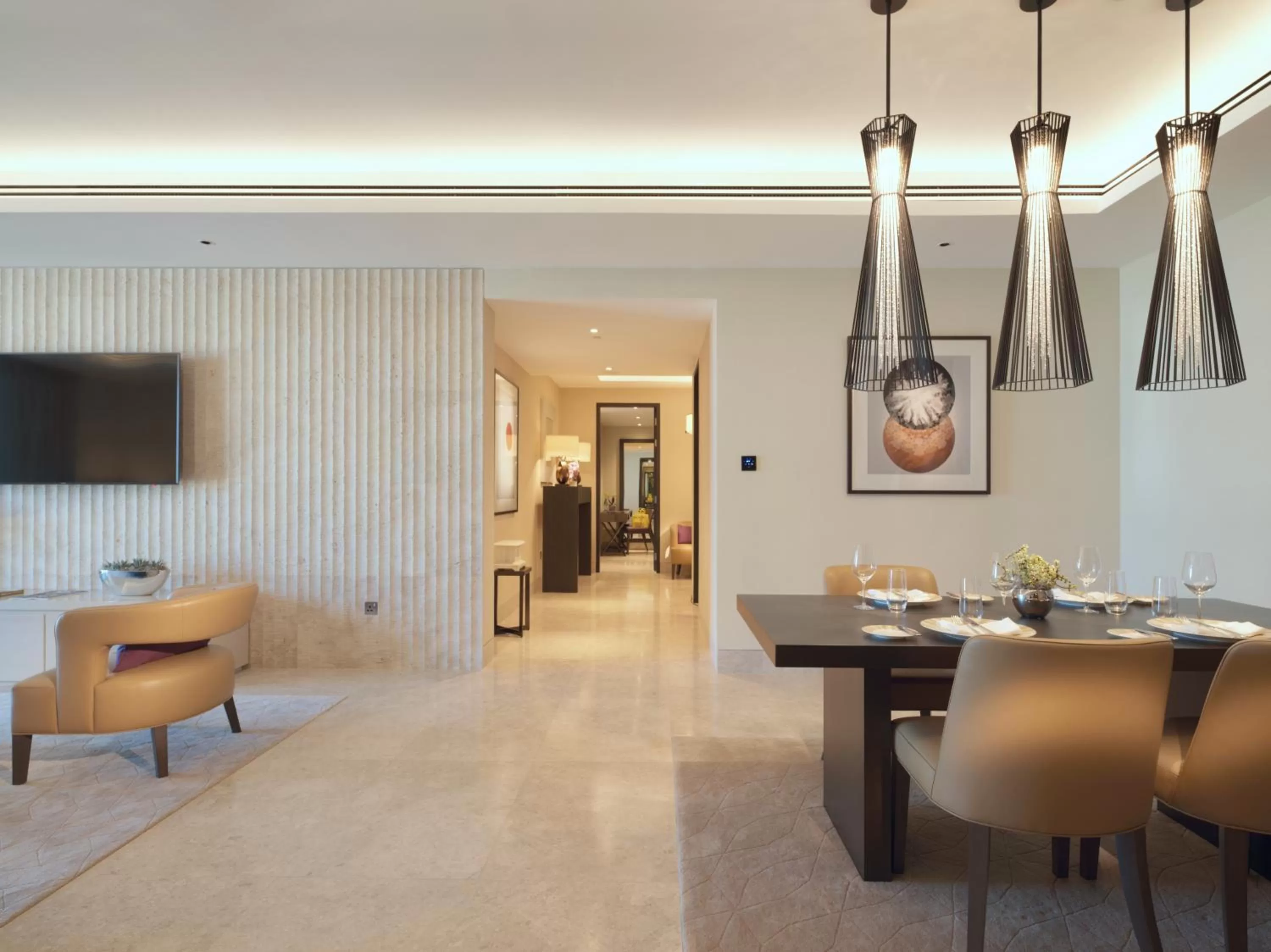 Living room in Kempinski Hotel Muscat