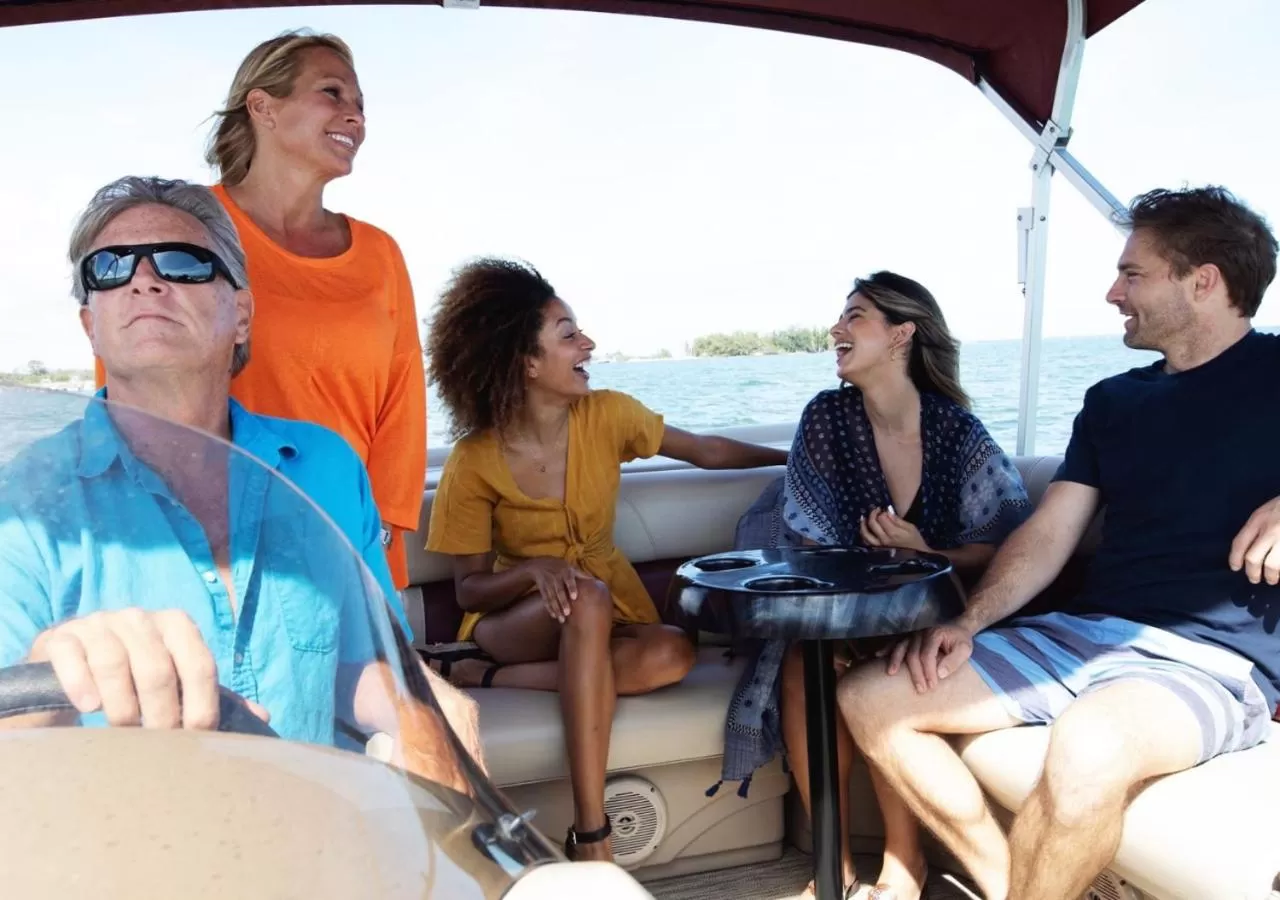 People in Capt Hirams Resort