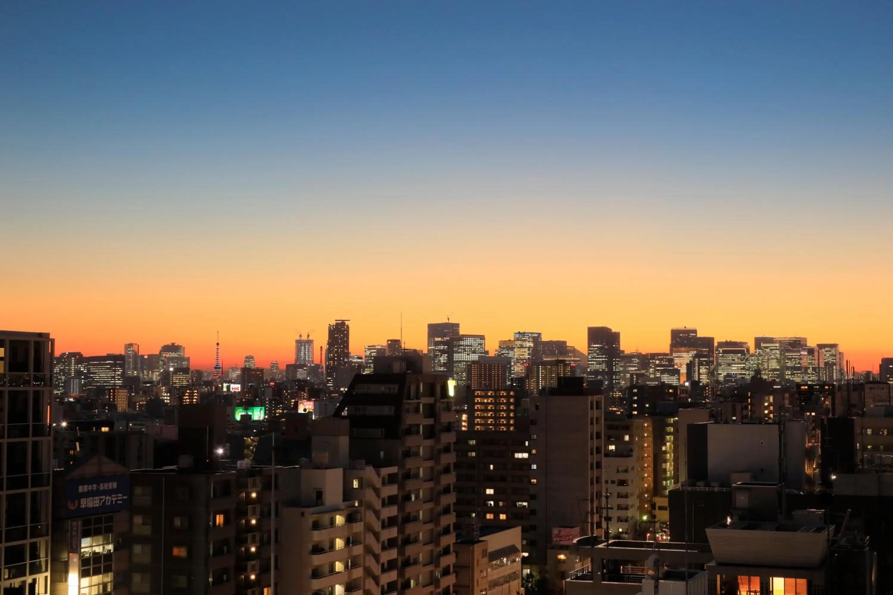 City view in Hotel Famy Inn Kinshicho