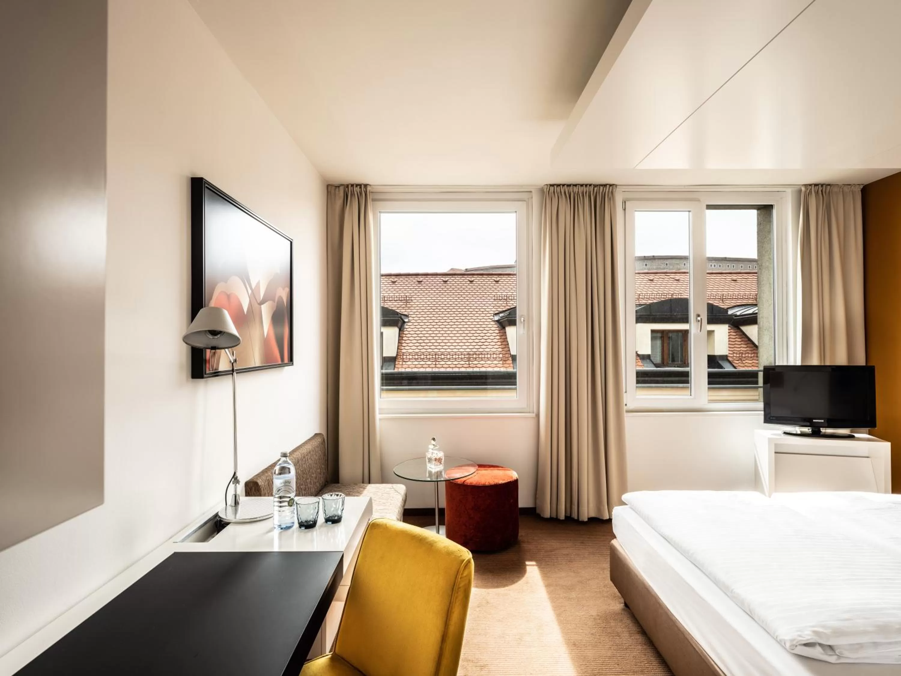 Bedroom, Bed in Falkensteiner Hotel Bratislava