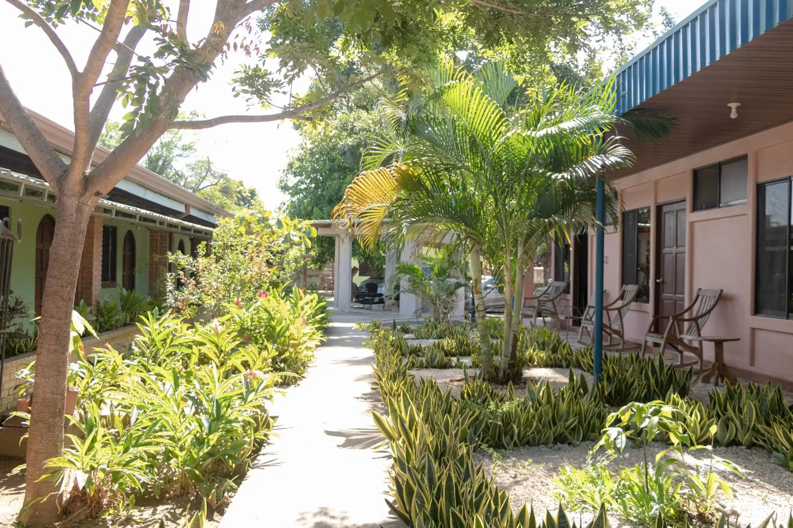 Patio in Hotel Villa Hermosa