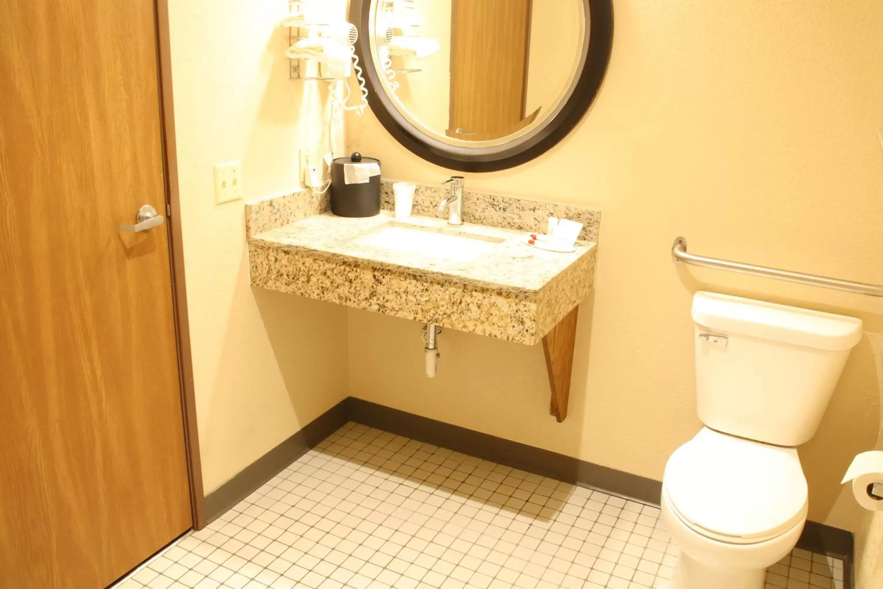 Bathroom in Days Inn by Wyndham Black River Falls - Access to ATV Trail