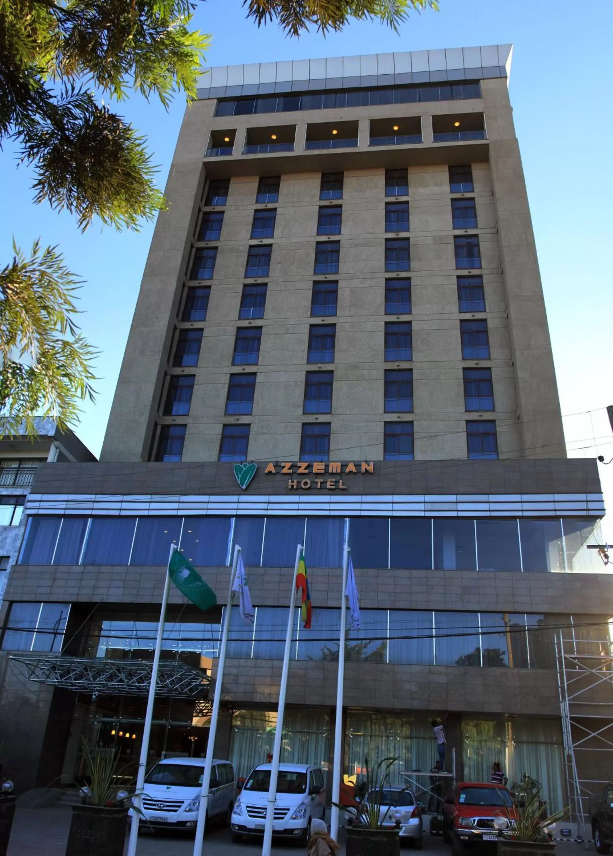 Facade/entrance, Property Building in Azzeman Hotel