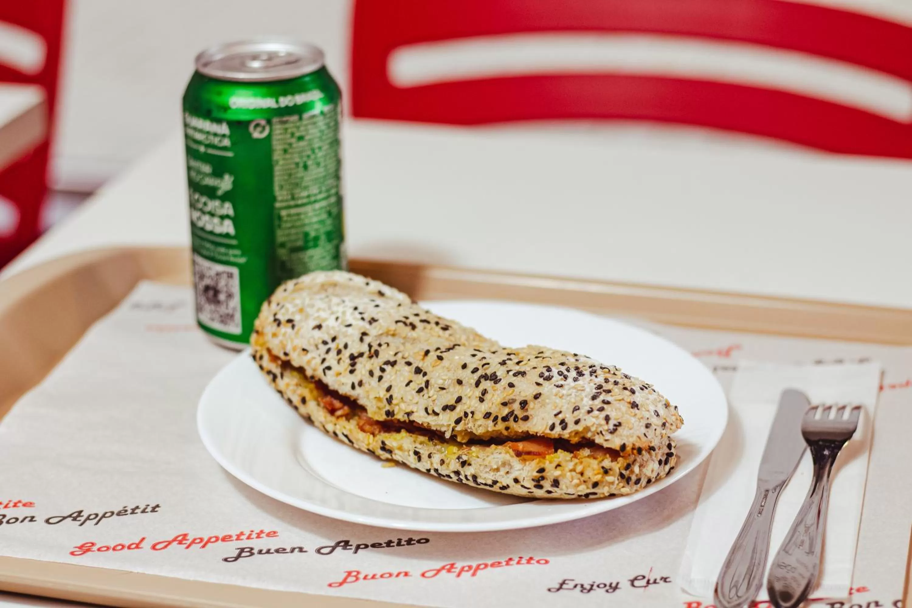 Food and drinks in ibis budget Curitiba Aeroporto