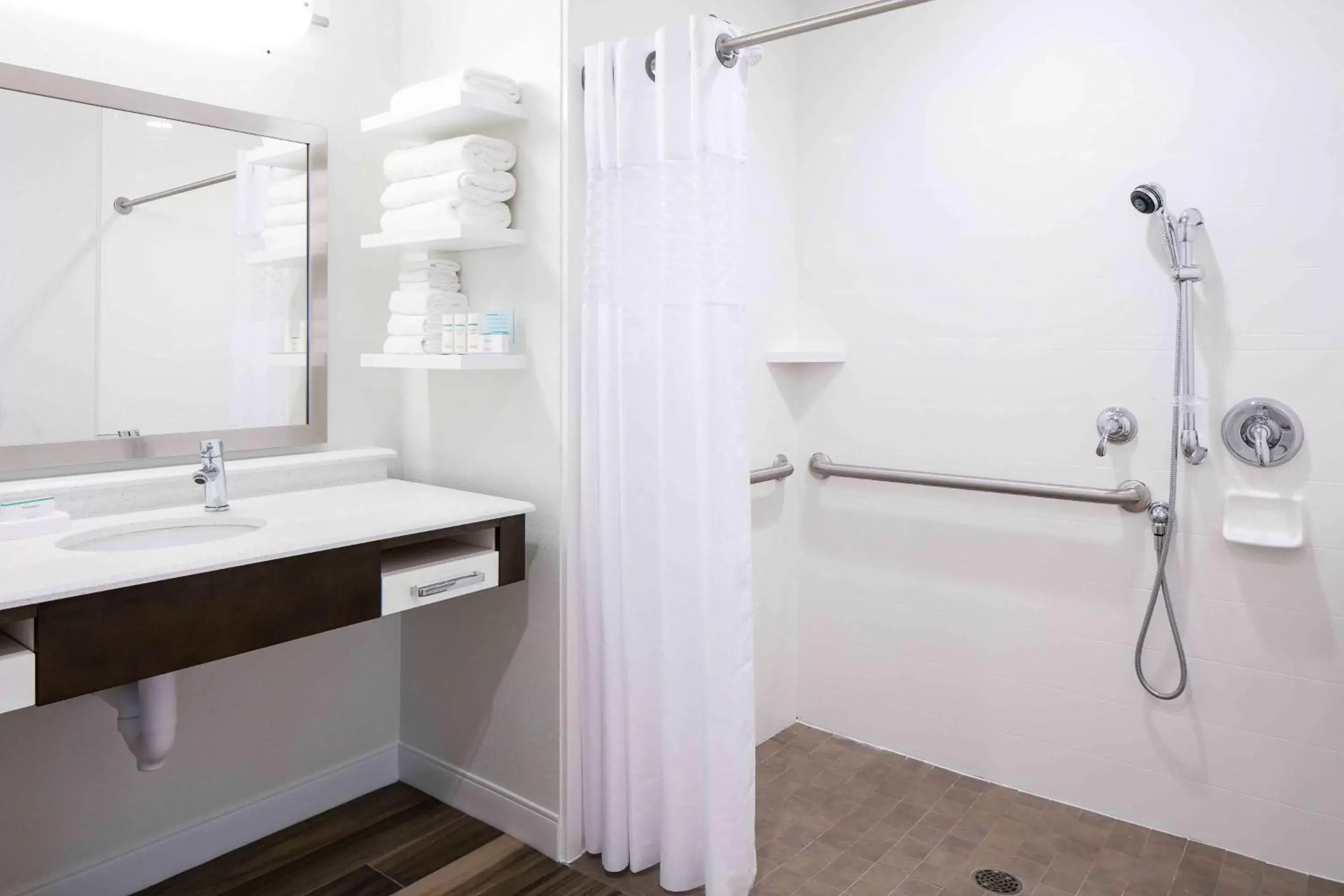 Bathroom in Hampton Inn & Suites-Hudson Wisconsin