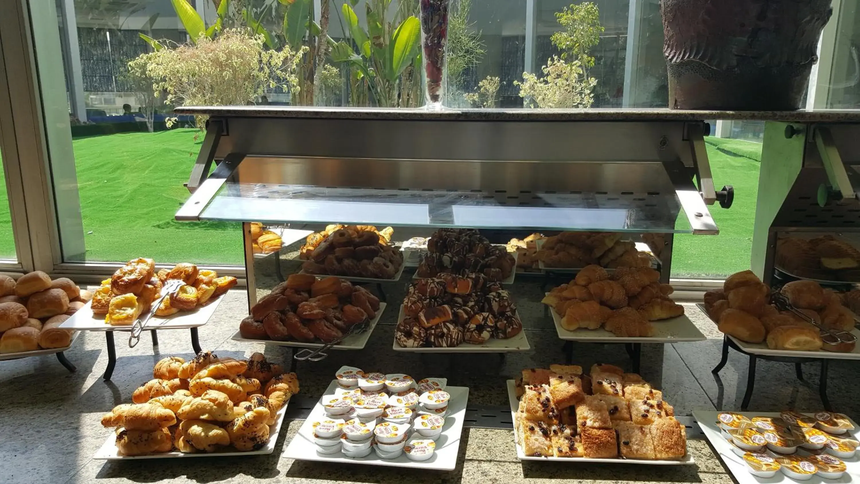 Buffet breakfast in Pyramids Park Resort Cairo