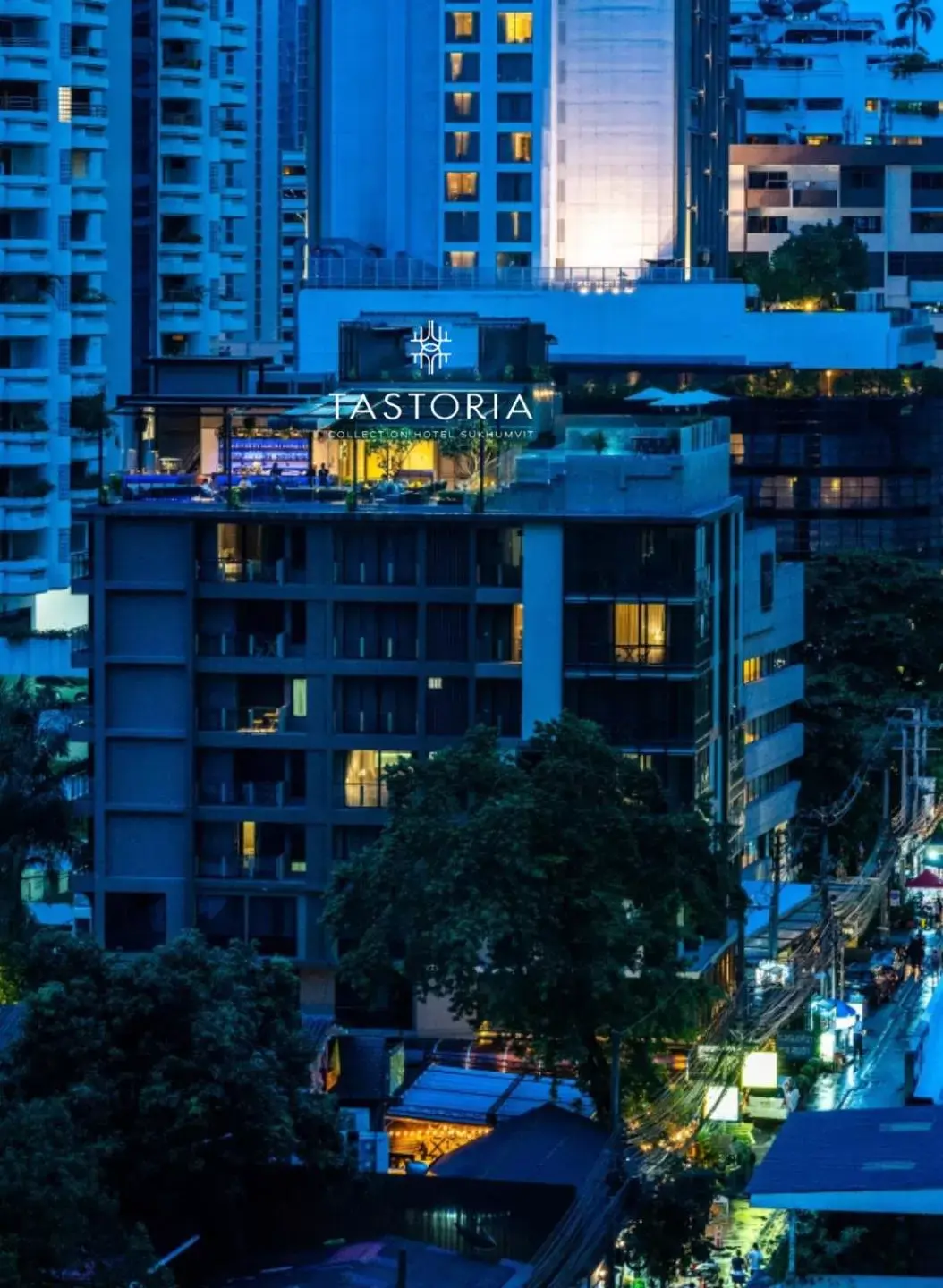 Property building in Tastoria Collection Sukhumvit Property building in Tastoria Collection Sukhumvit