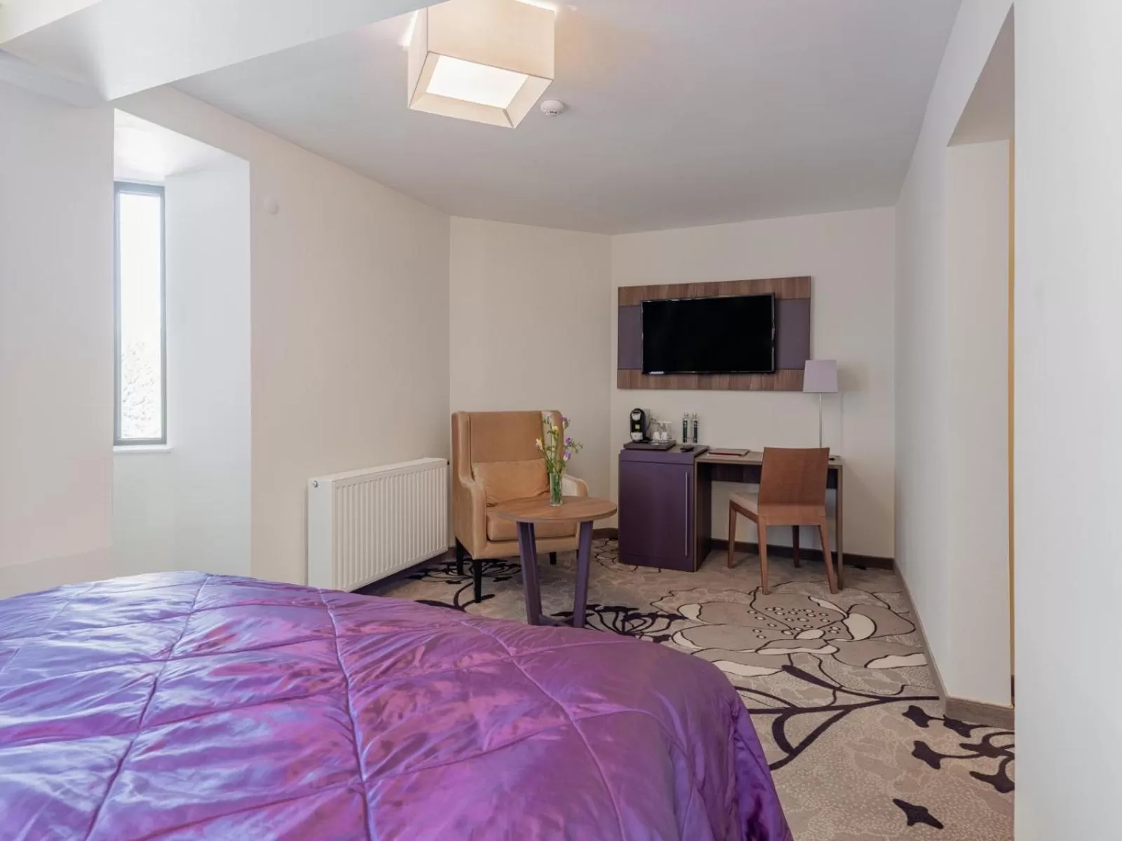 Bed in Hotel Miruna - New Belvedere