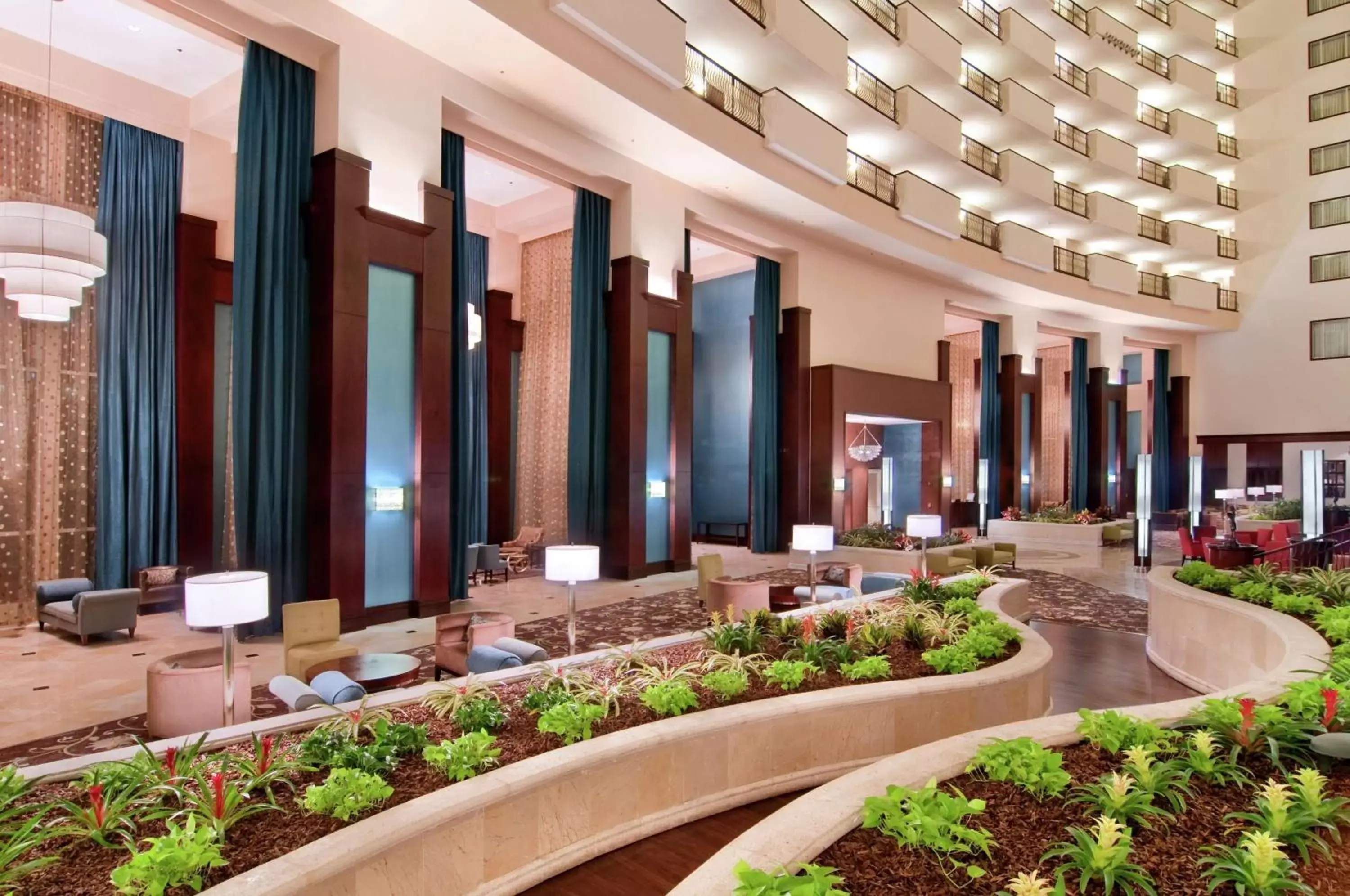 Lobby or reception in Hilton Nashville Downtown