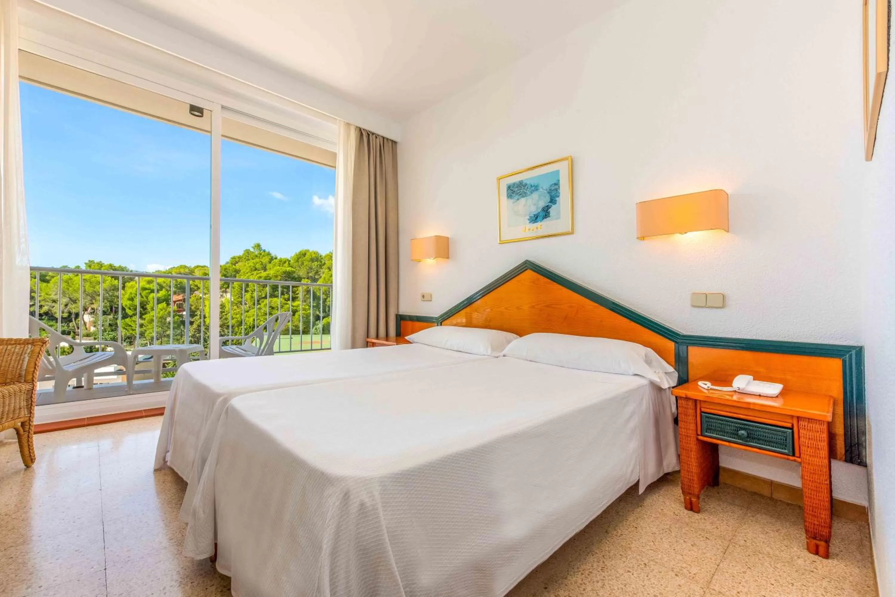 Bed in Valentin Park Club