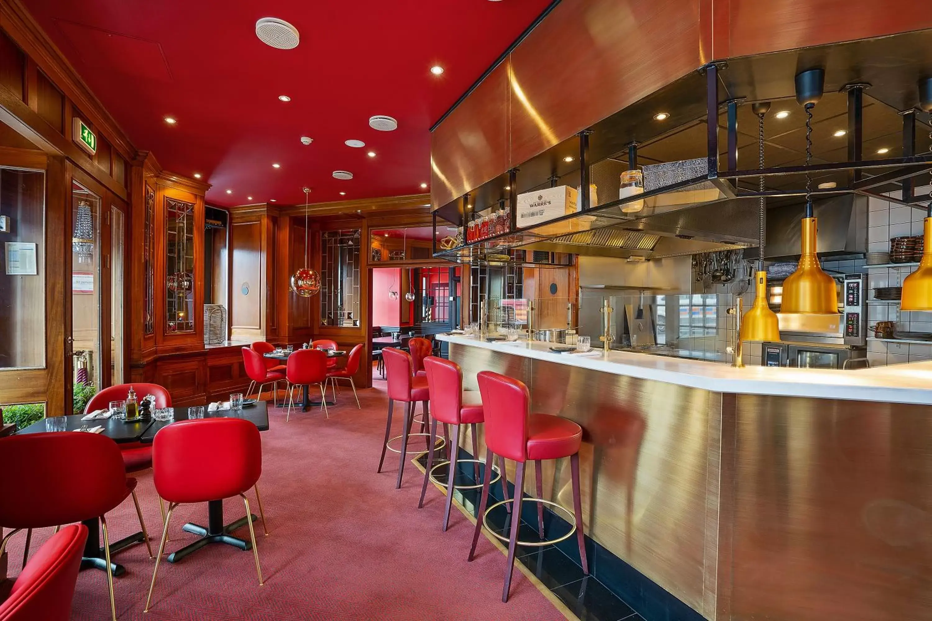 Restaurant/places to eat, Lounge/Bar in ProfilHotels Copenhagen Plaza