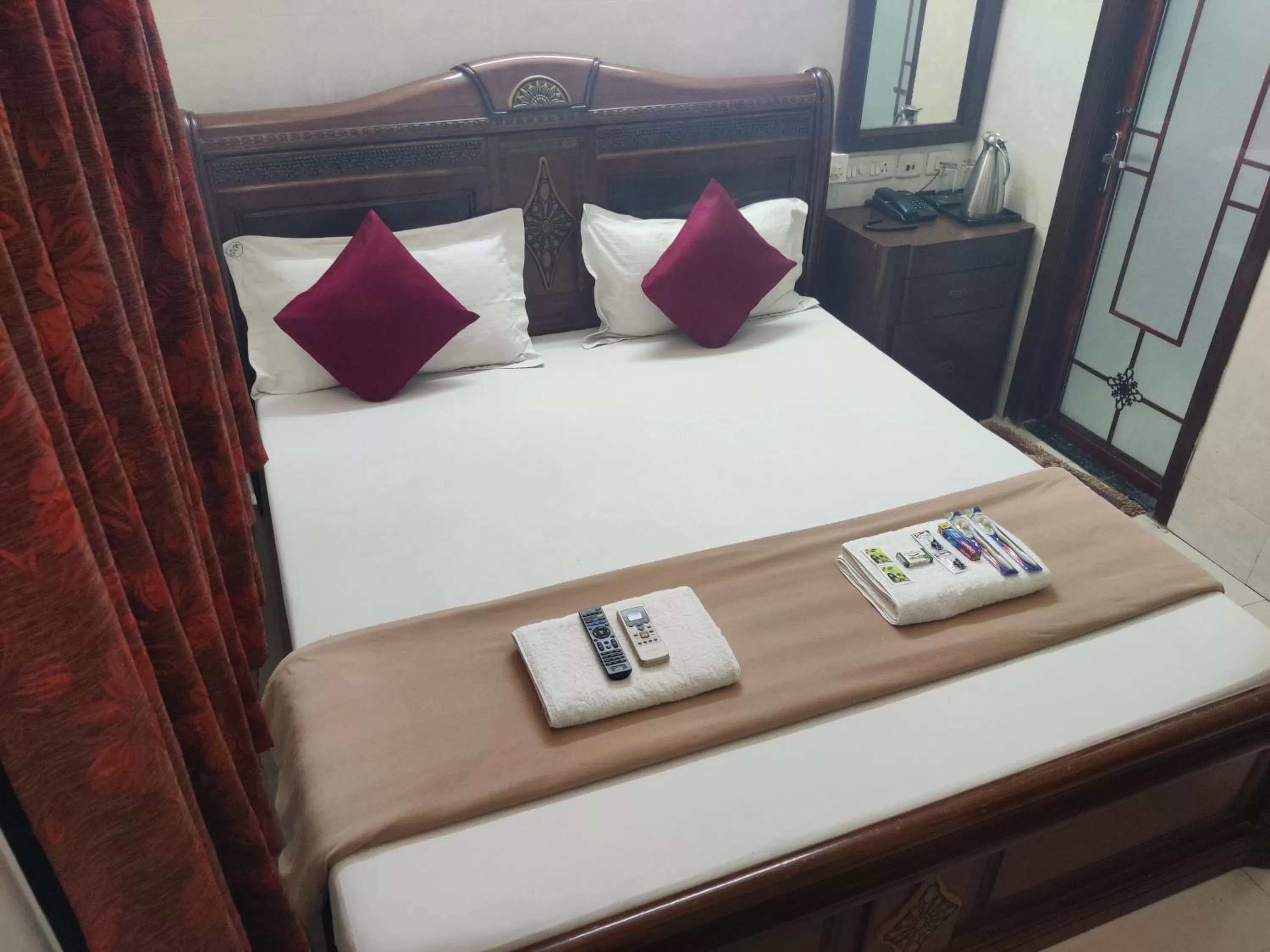 Bedroom, Bed in Grand View Residency Chennai