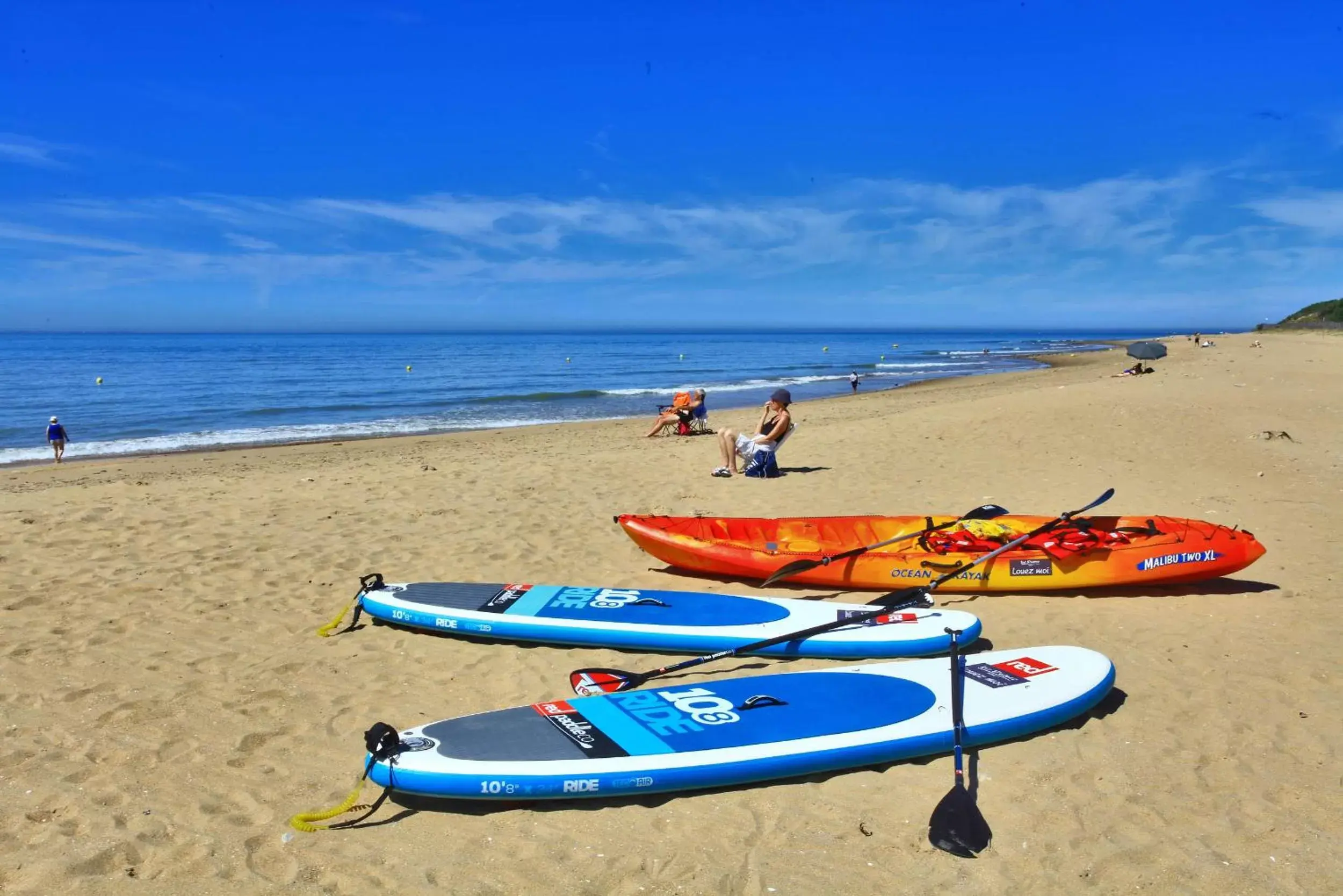 Beach in Hotel Les Dunes