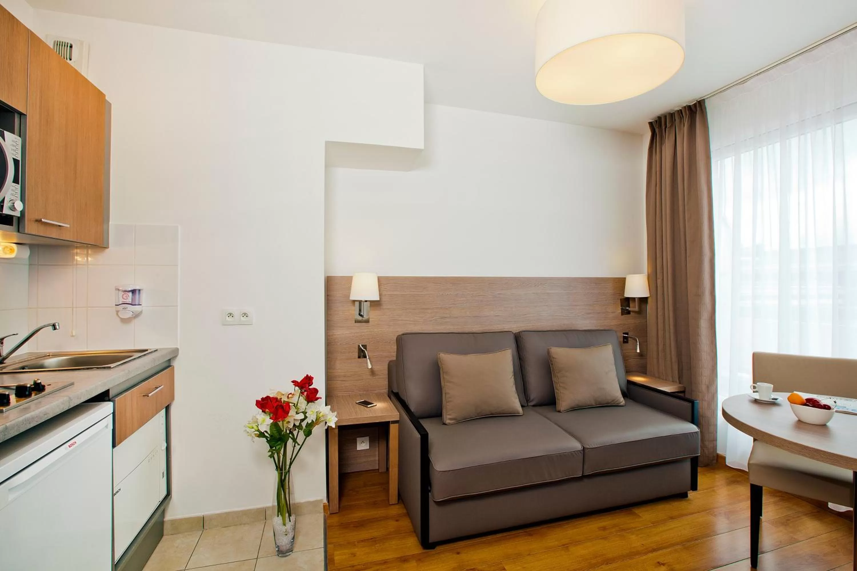 Living room in Residhome Bois Colombes Monceau