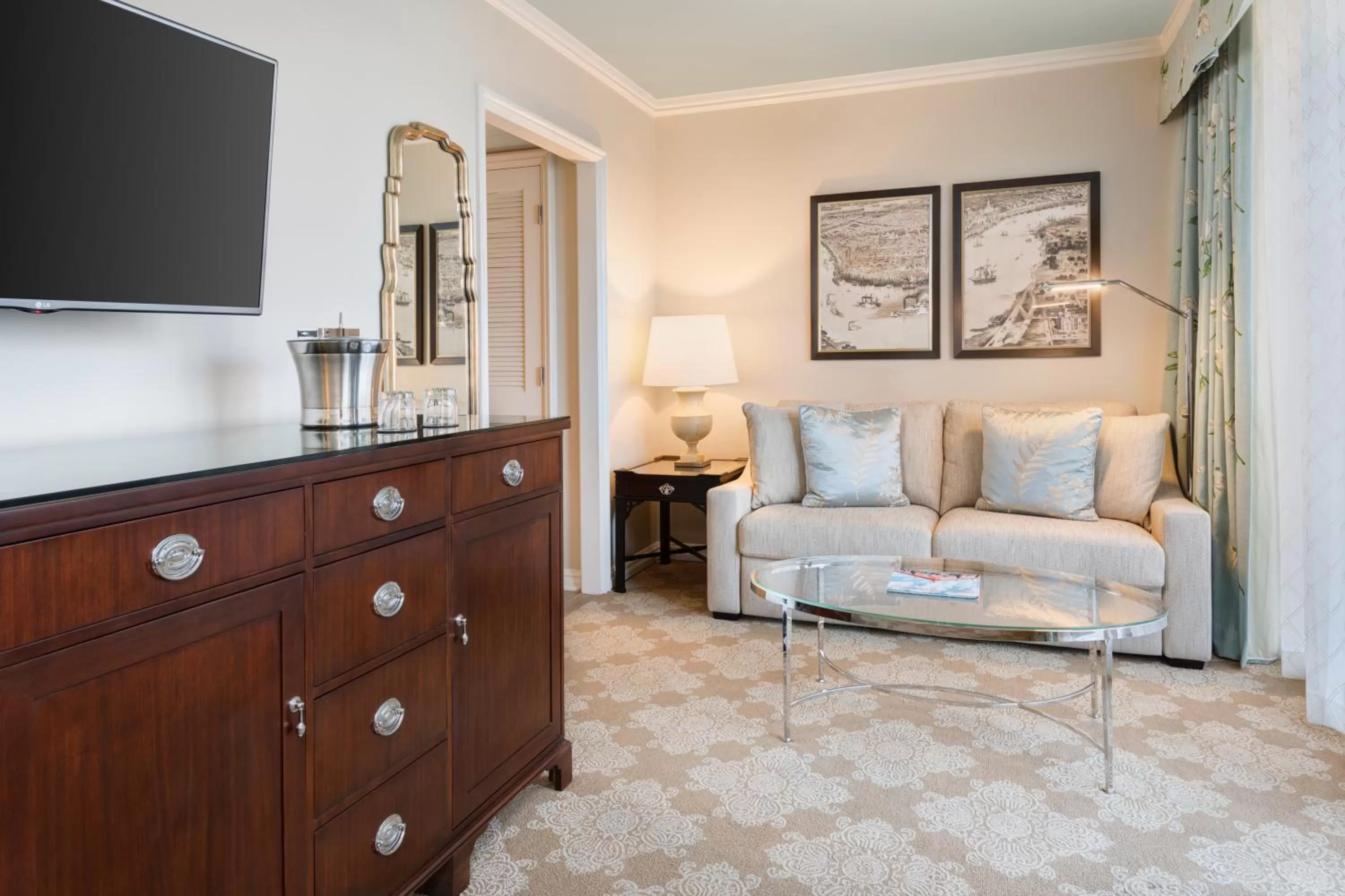 Living room in The Windsor Court