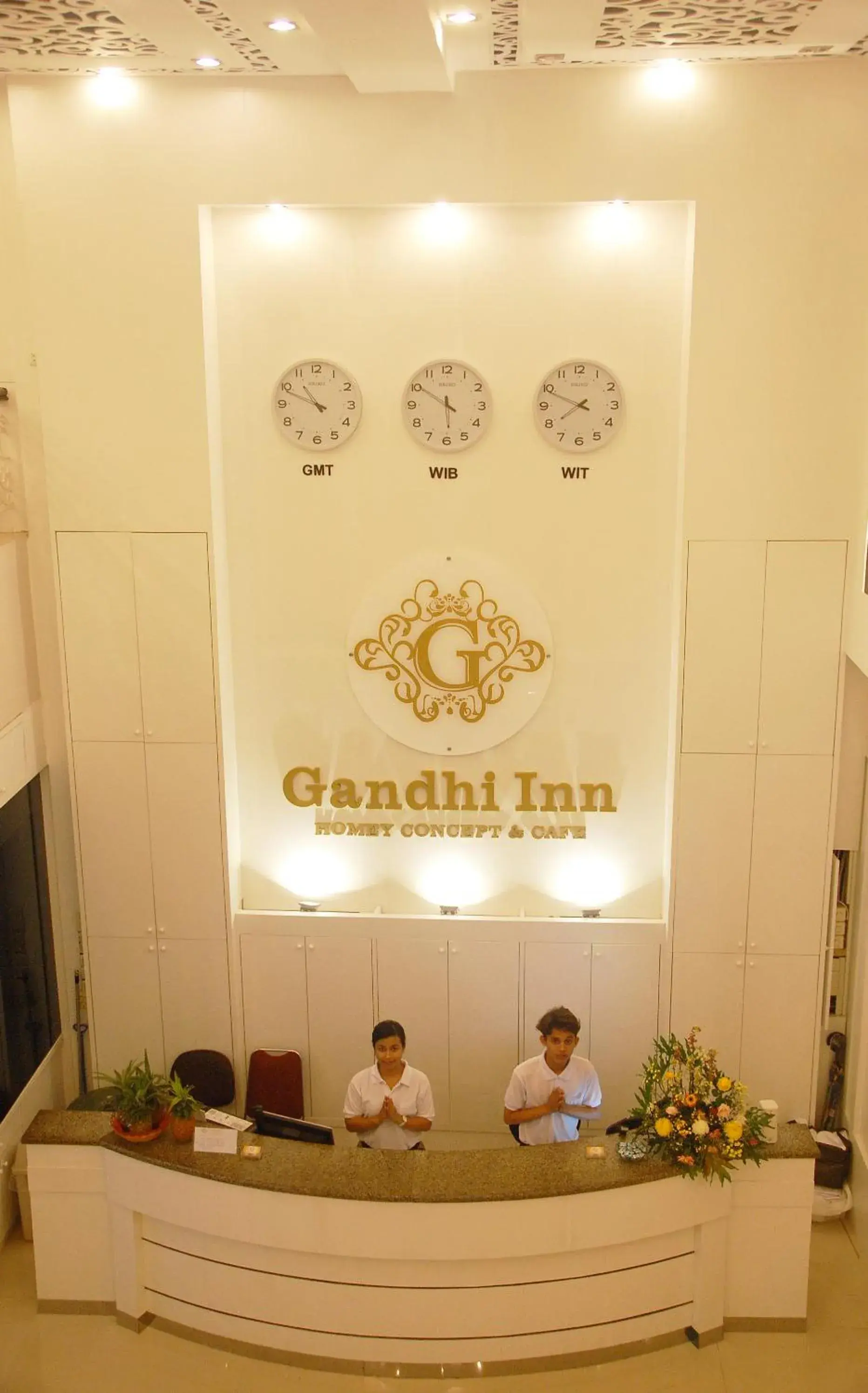 Lobby or reception, Lobby/Reception in Gandhi Inn