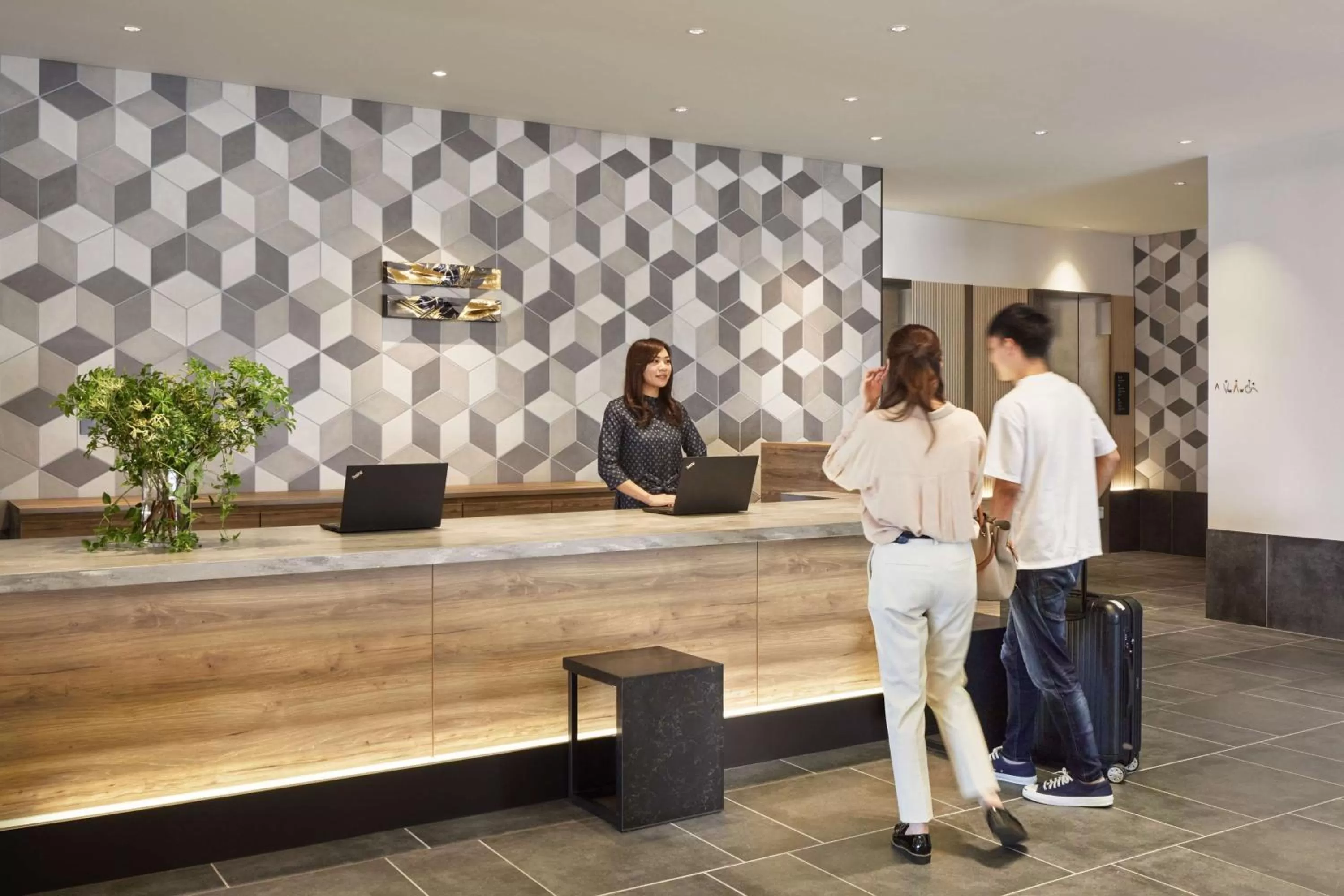 Lobby or reception in Hyatt House Kanazawa