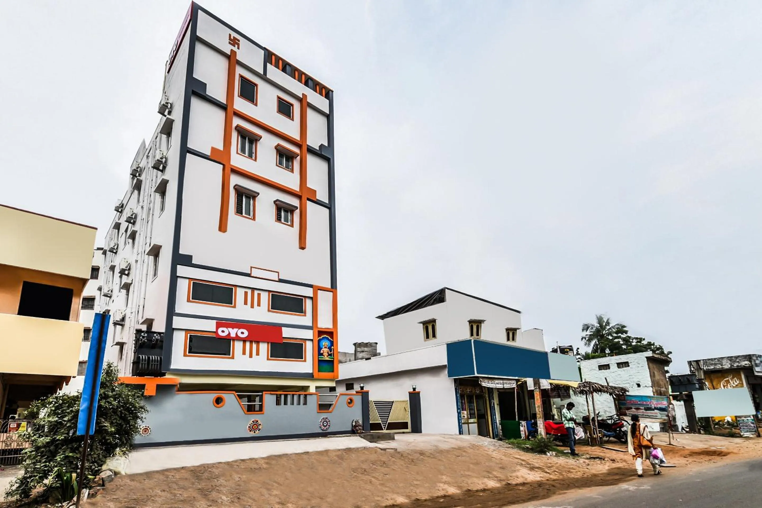 Facade/entrance, Property Building in OYO 17140 Pramukh Heights