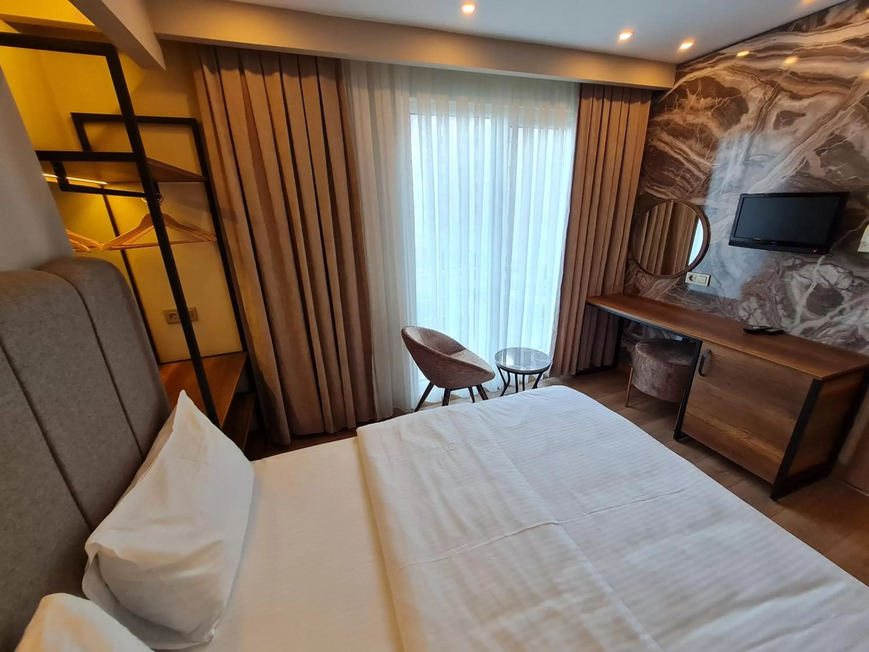 Bedroom in Air Boss Istanbul Airport and Fair Hotel