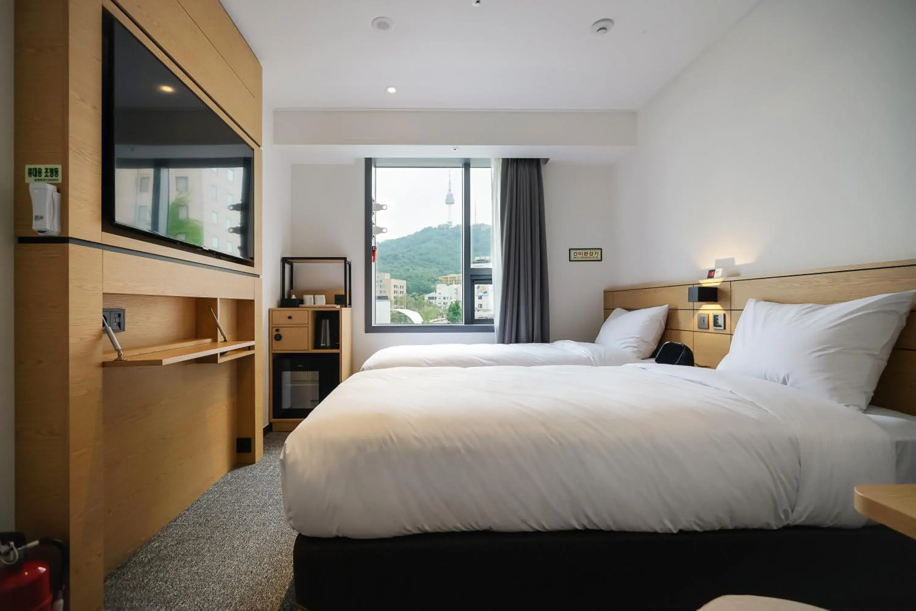 Photo of the whole room, Bed in Henn na Hotel Seoul Myeongdong