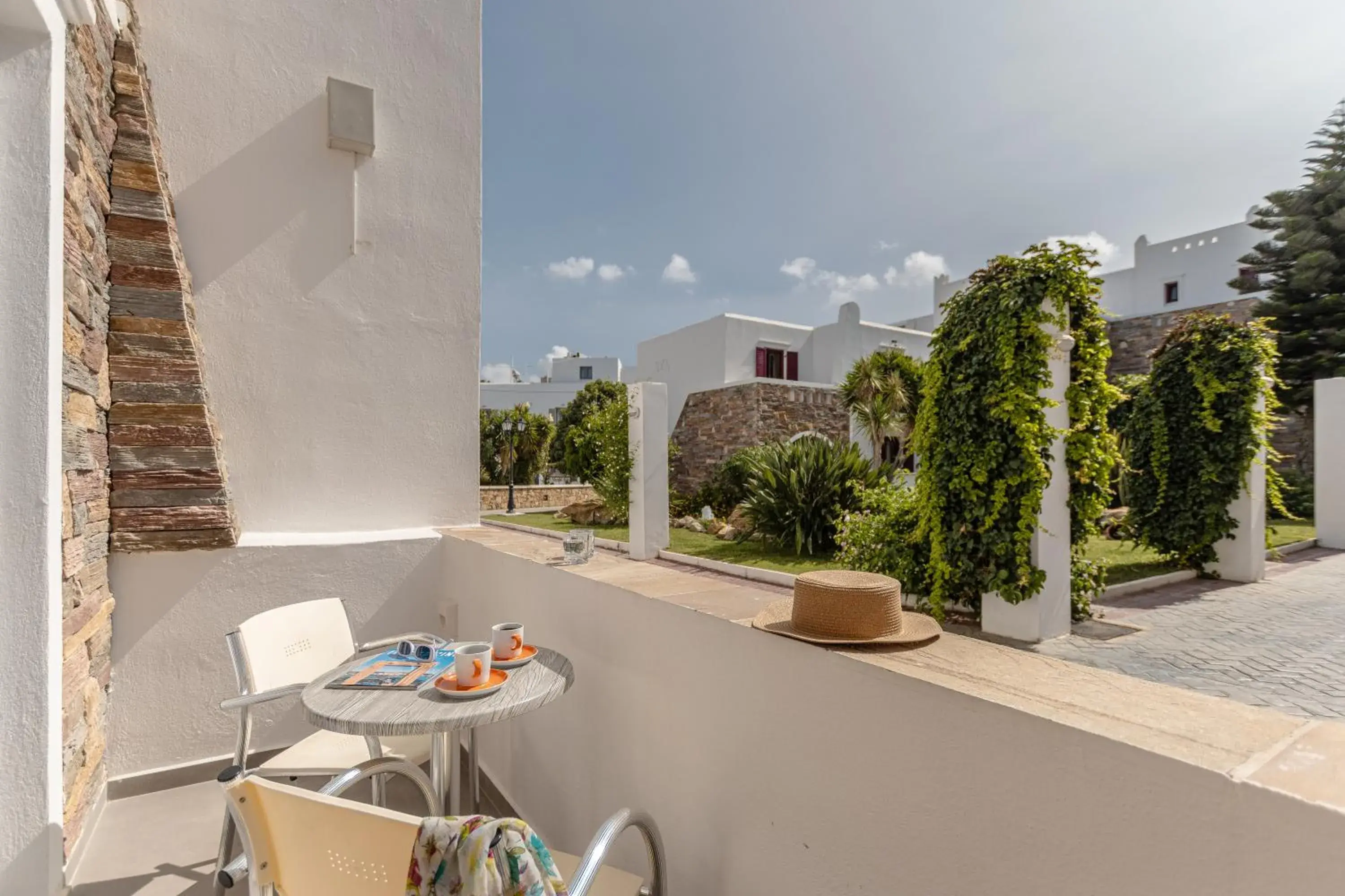 Garden view in Naxos Resort Beach Hotel Garden view in Naxos Resort Beach Hotel