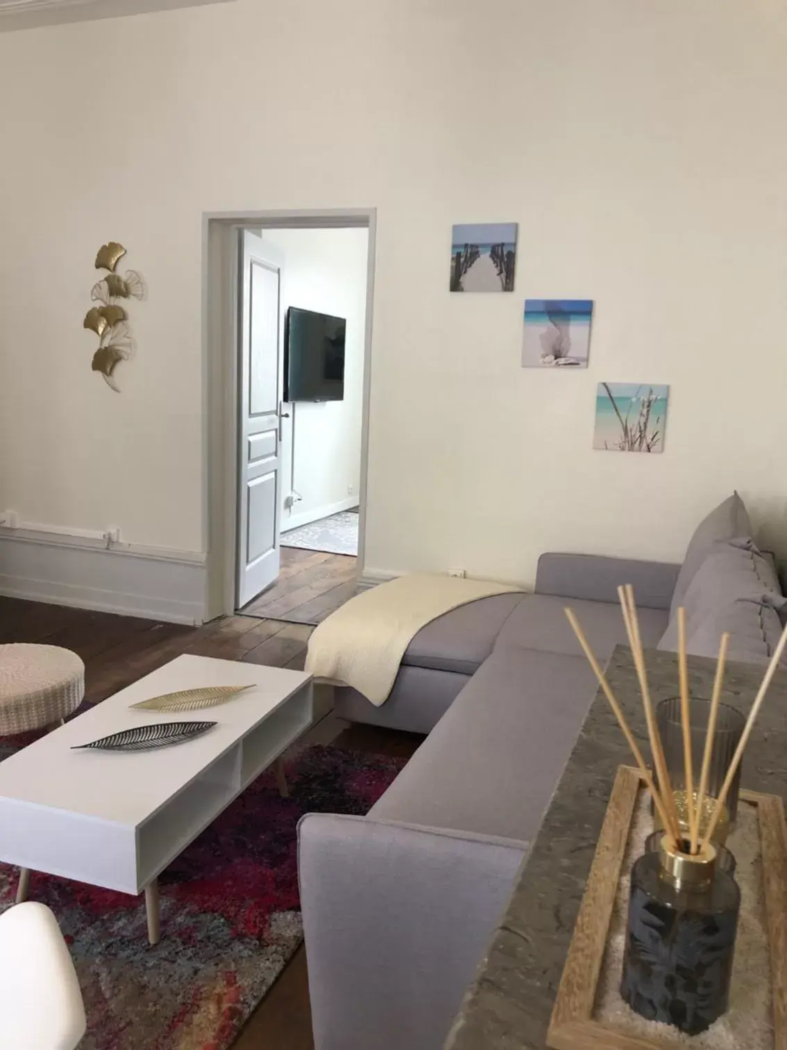 Living room, Seating Area in Résidence Austerlitz centre Angouleme