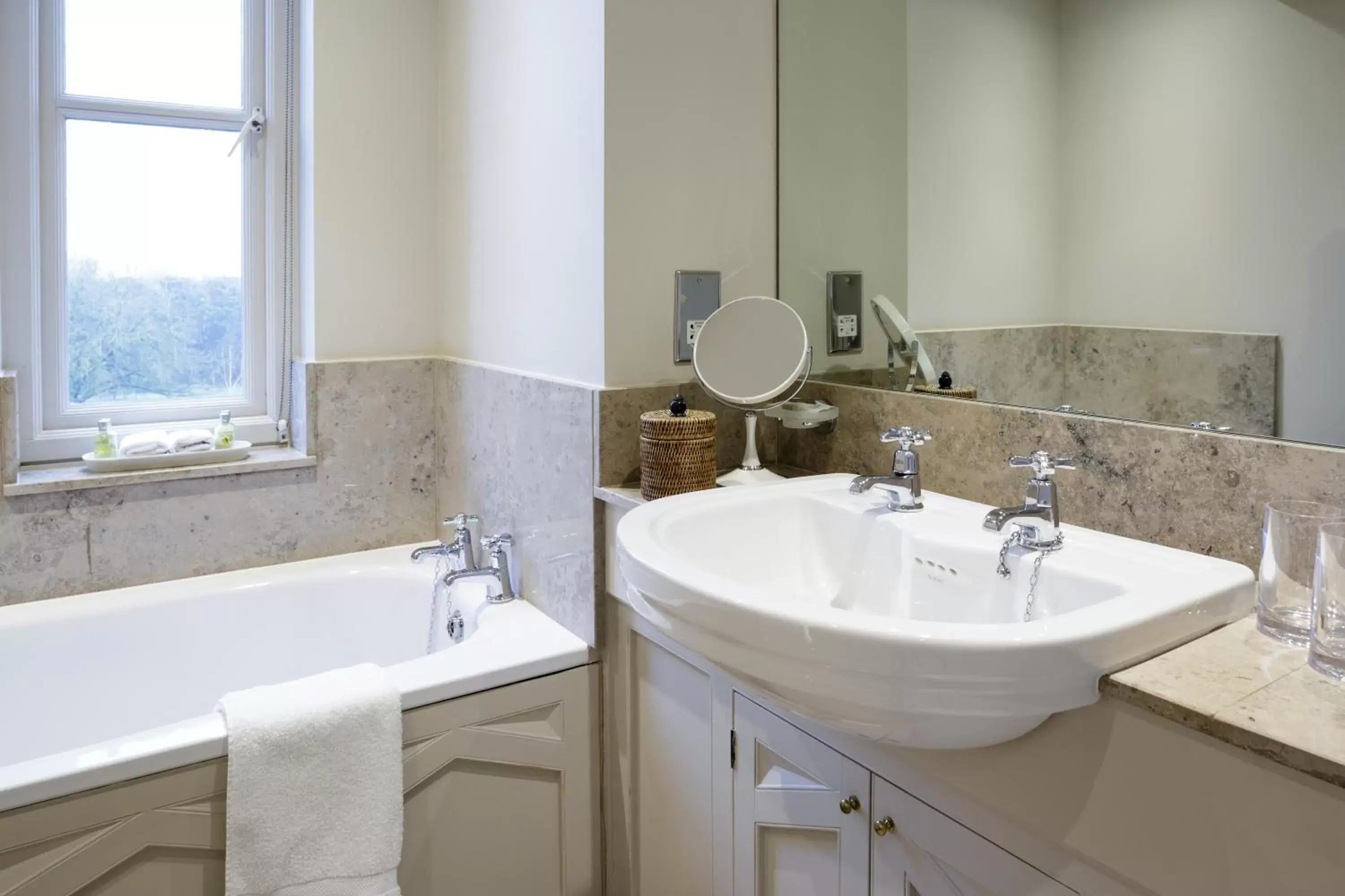 Bathroom in The Bath Priory - A Relais & Chateaux Hotel