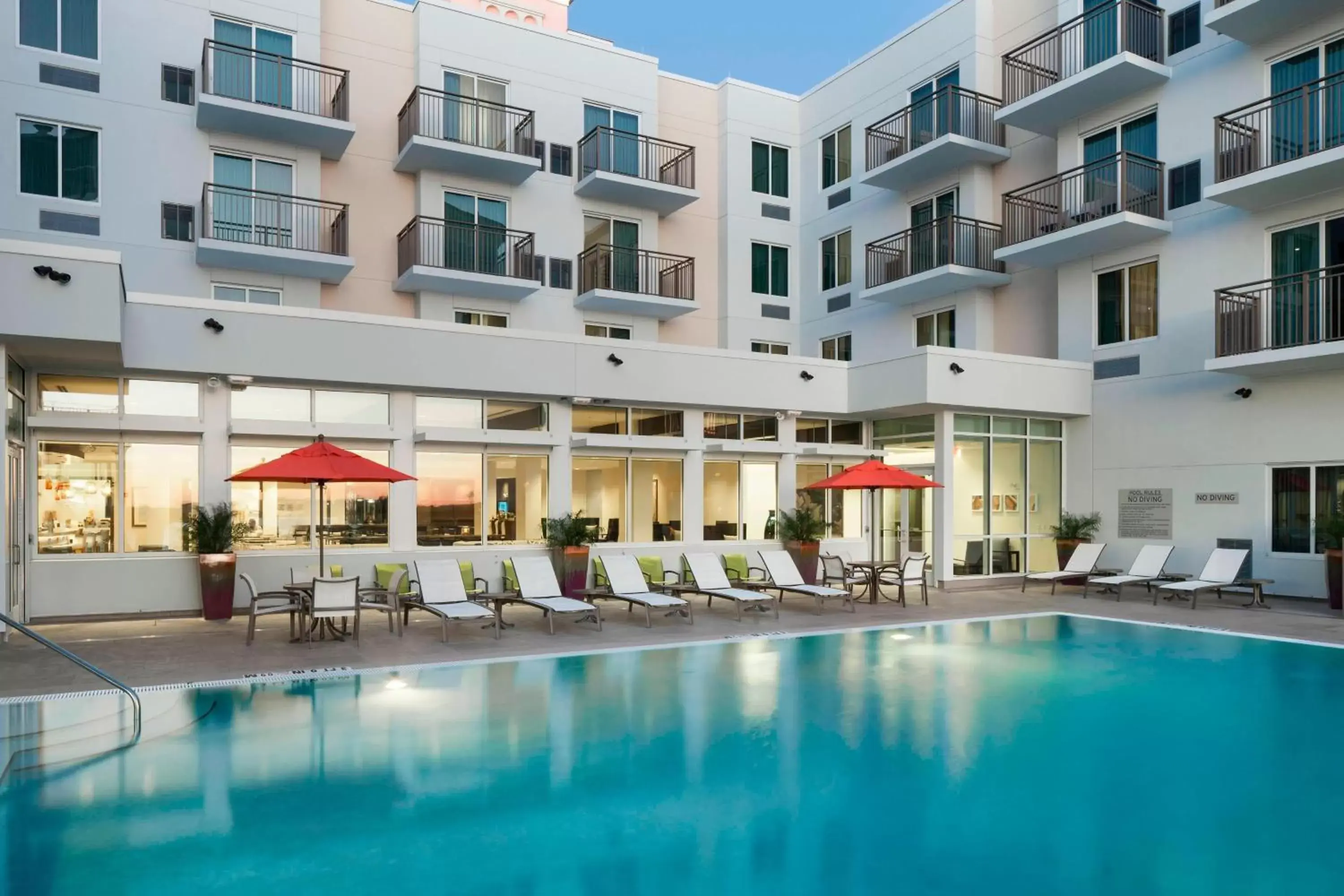 Swimming Pool in SpringHill Suites by Marriott Clearwater Beach