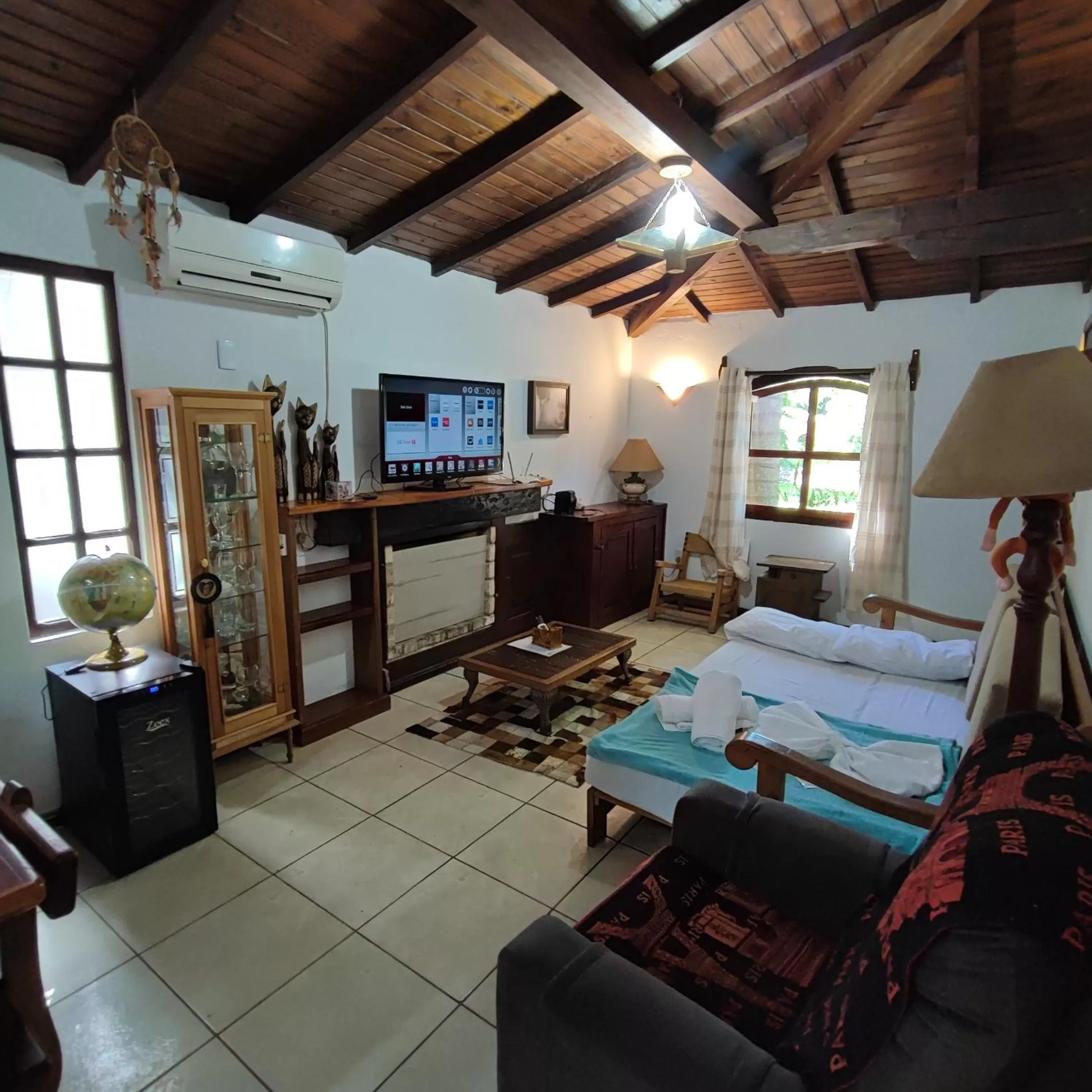 Seating Area in Hotel Chácara das Flores