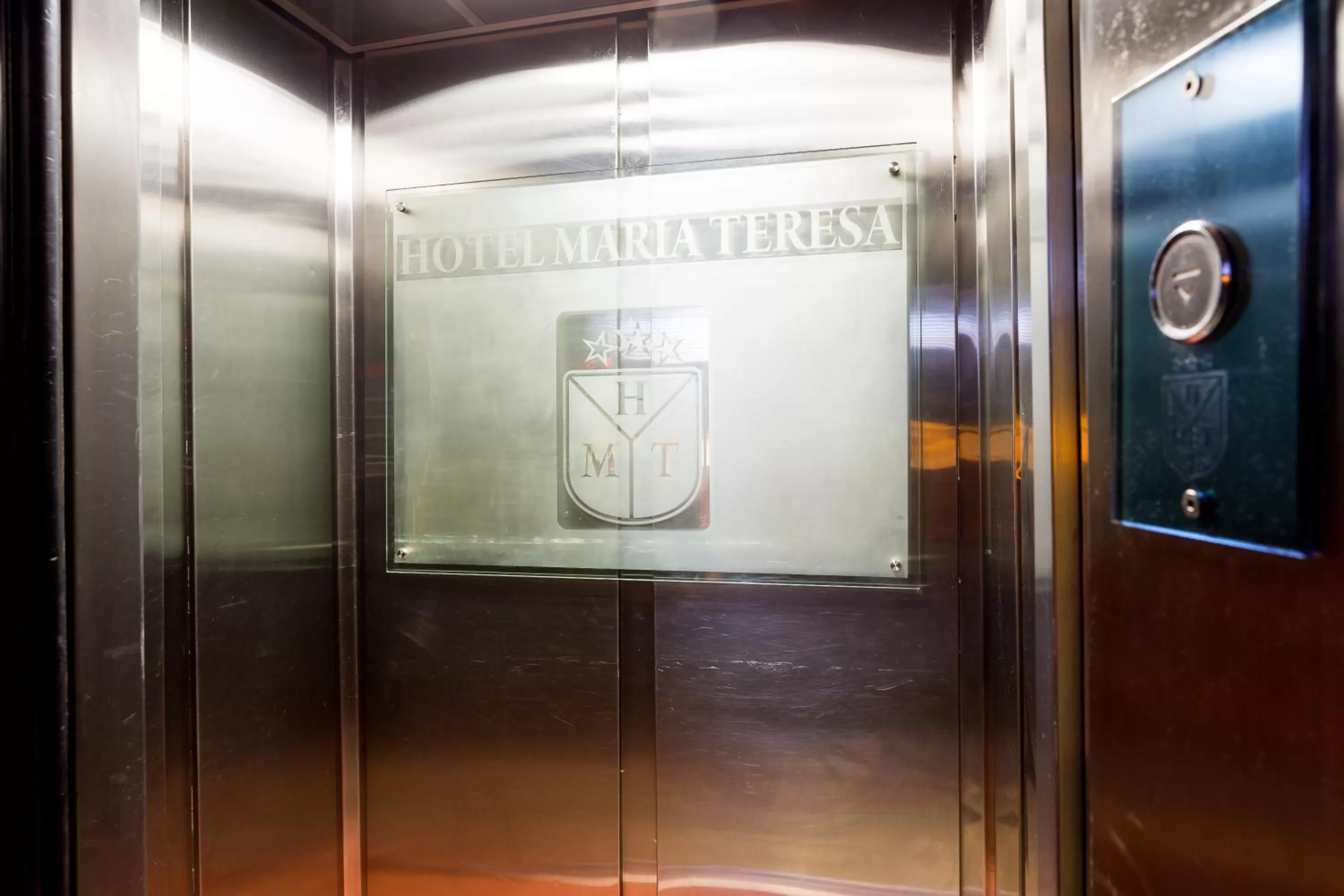 Lobby or reception in Hotel María Teresa