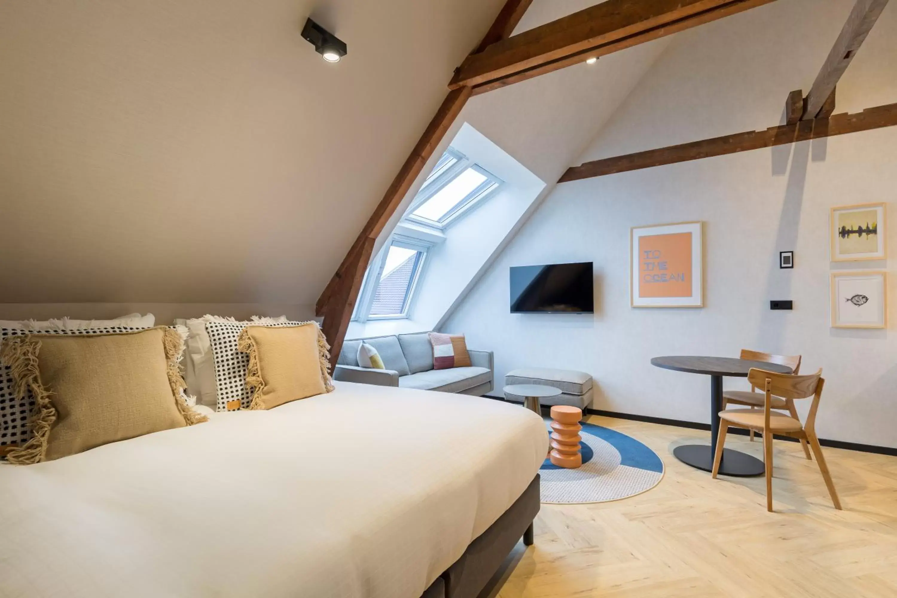 Bed in Ocean House Scheveningen Bed in Ocean House Scheveningen