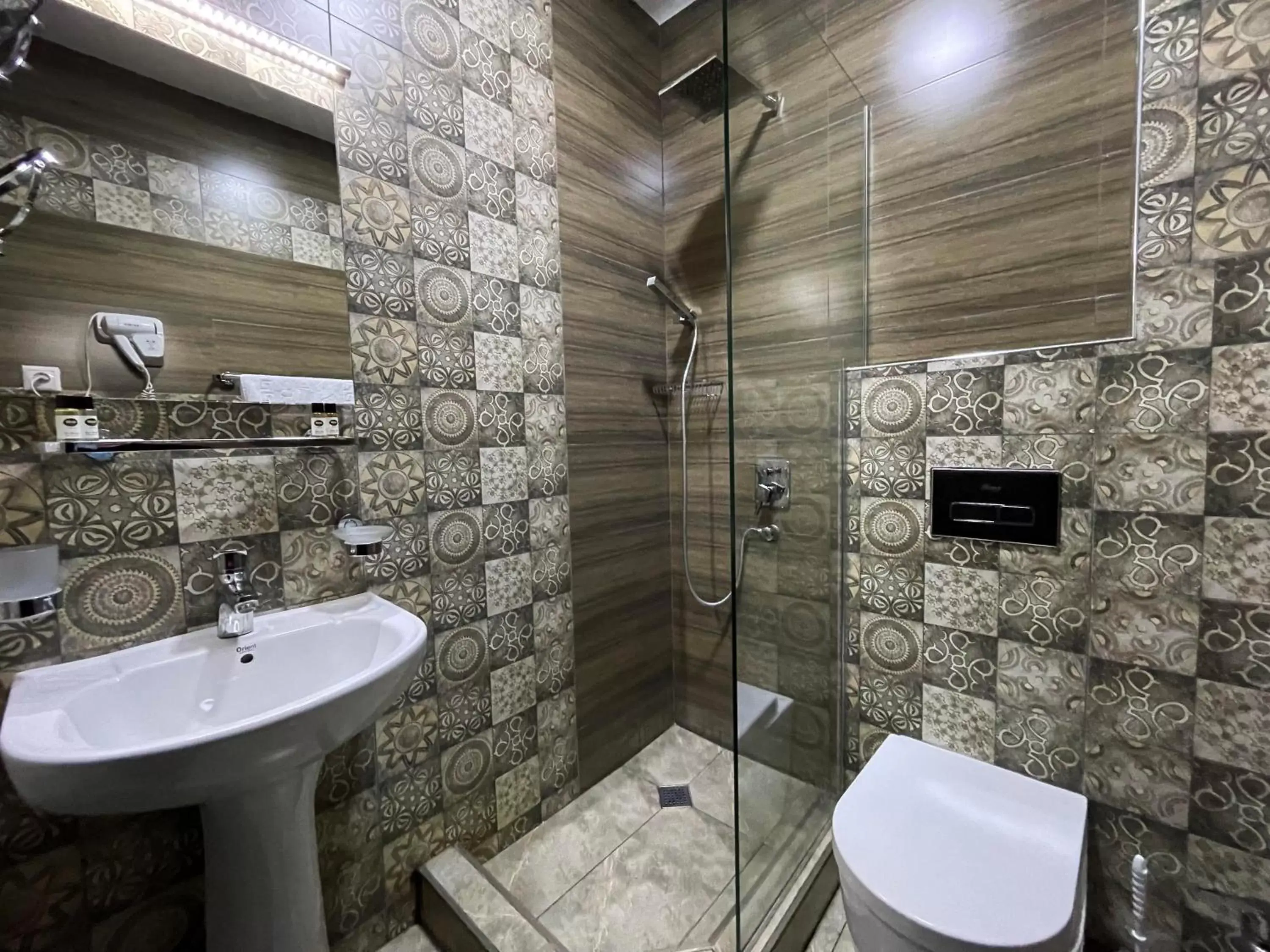 Bathroom in Hotel Aivani Old Tbilisi by DNT Group