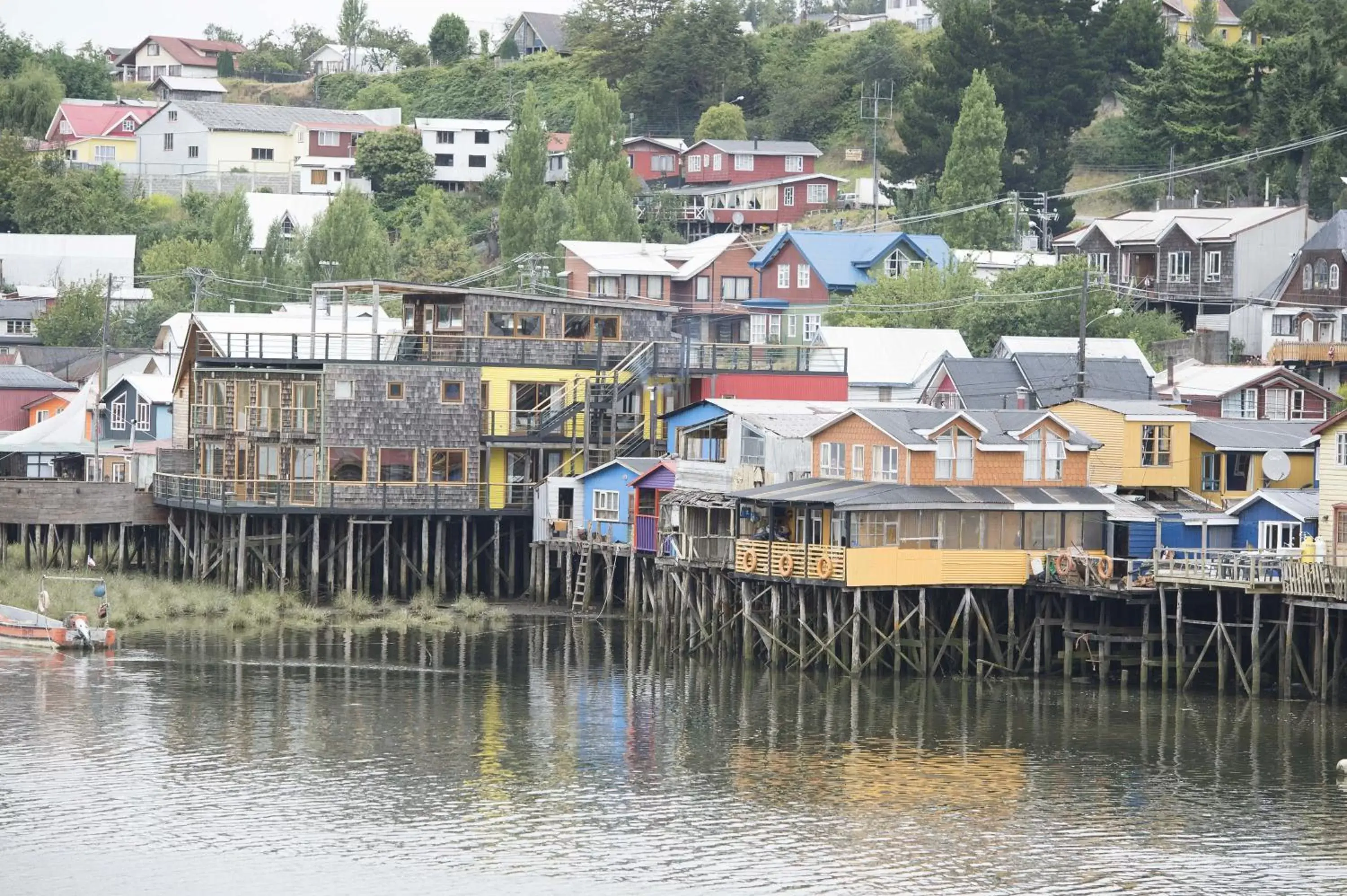 View (from property/room), Bird's-eye View in Enjoy Chiloé