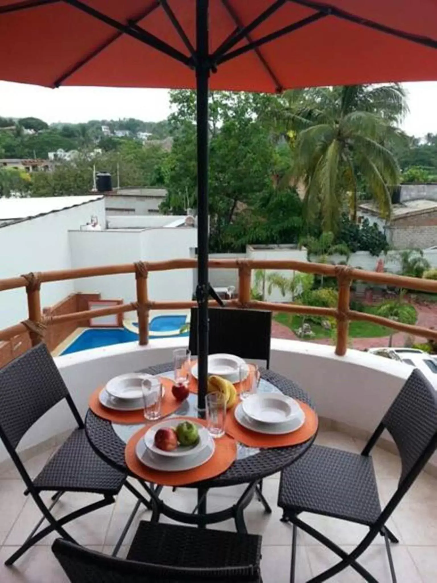 Balcony/Terrace, Pool View in Hotel y Suites Los Encantos