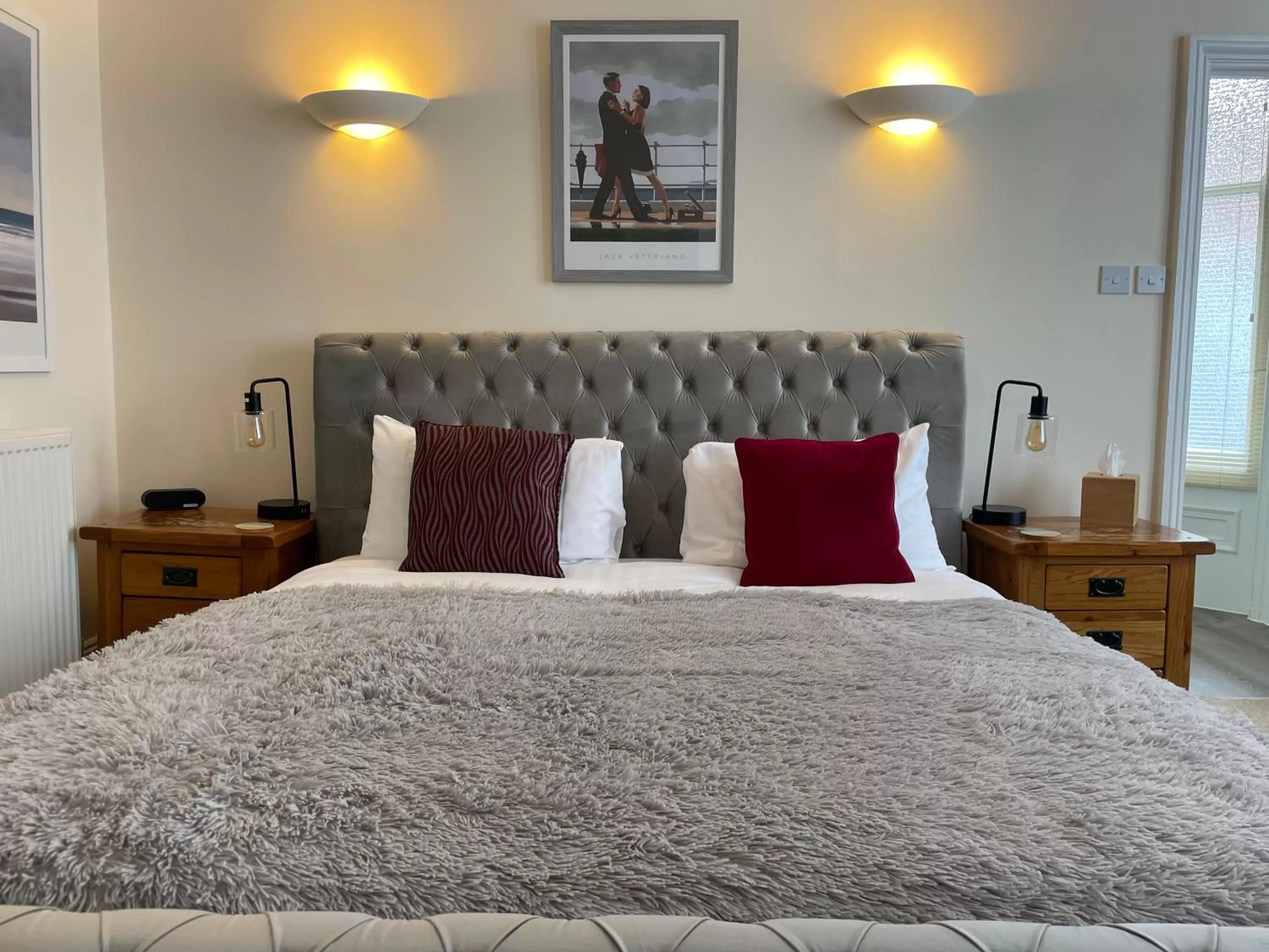 Bed in The Red Lion Hotel