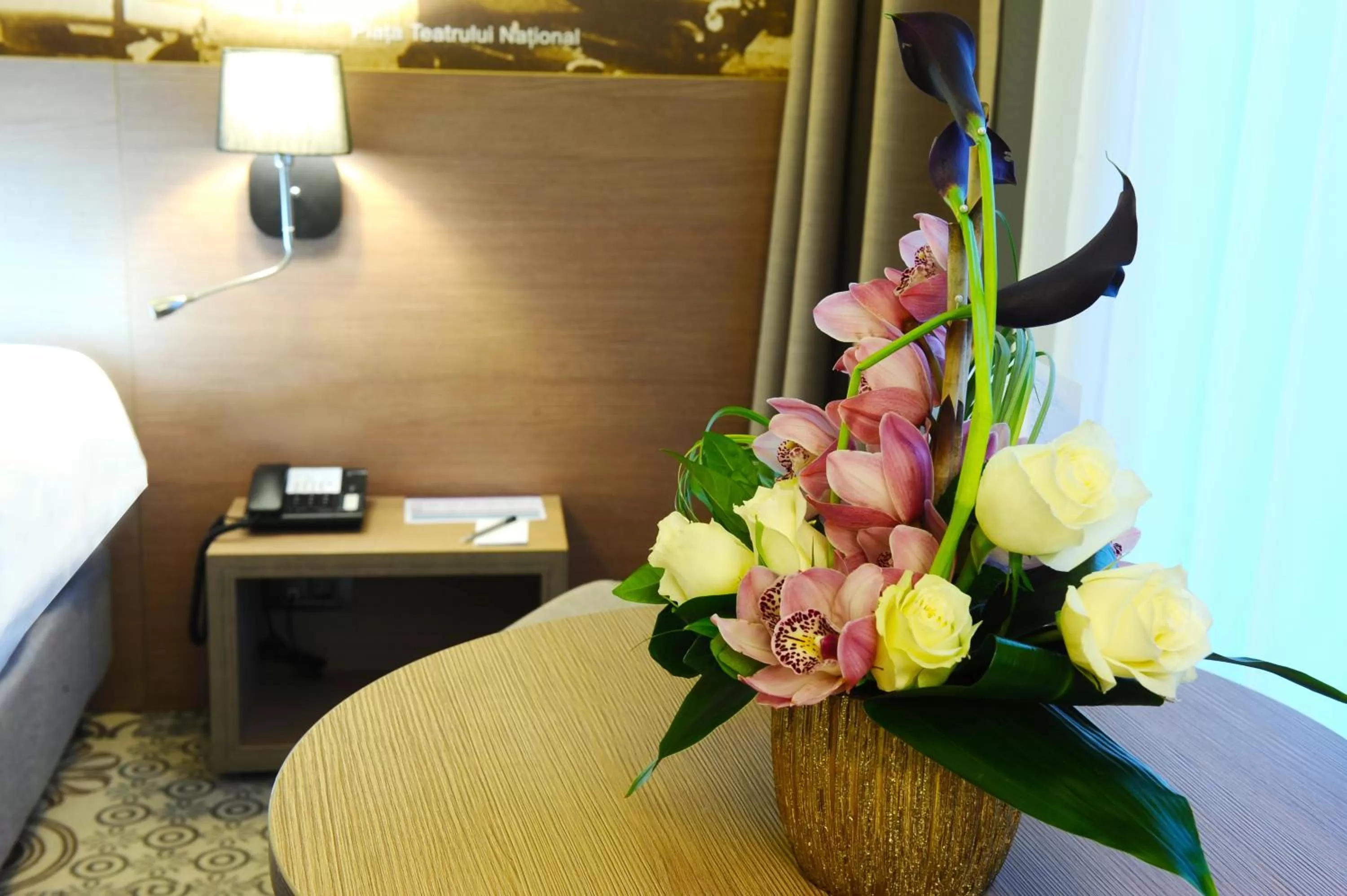 Decorative detail, Bed in Mercure Bucharest City Center