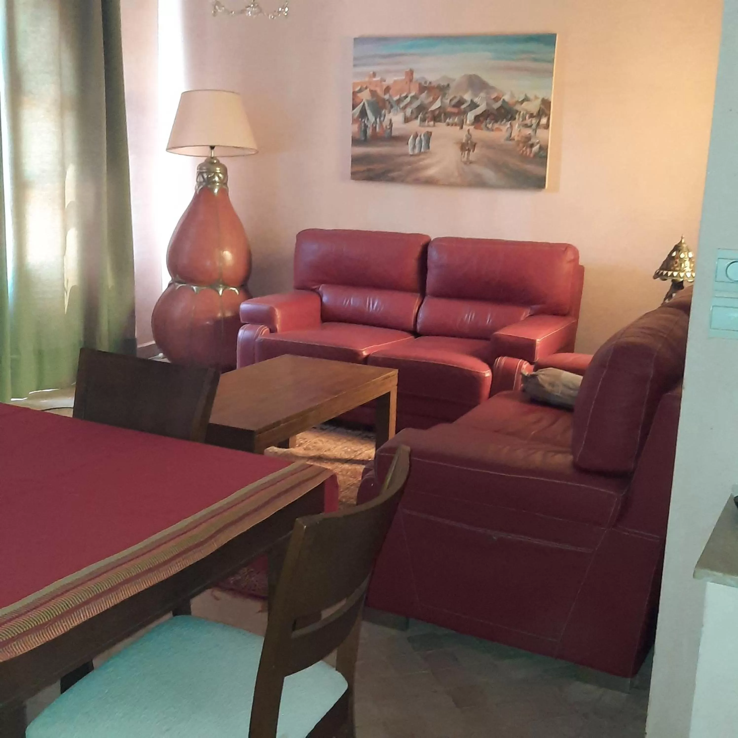 Seating Area in Résidence Habiba