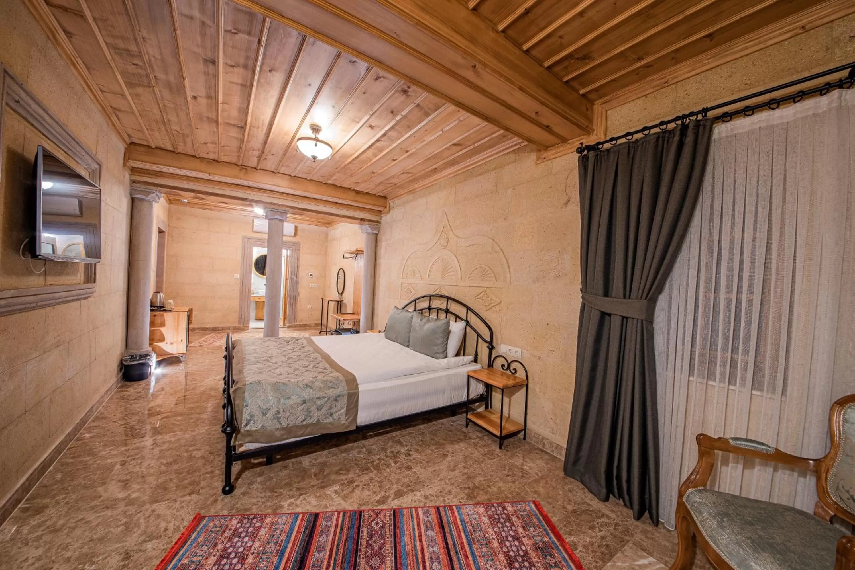 Bed in Cratus Stone Palace