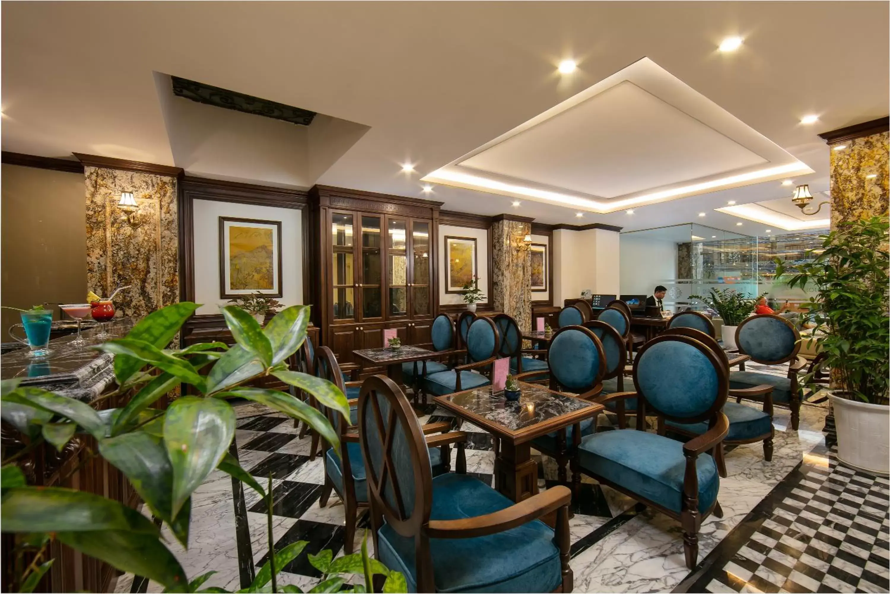 Lounge or bar, Restaurant/Places to Eat in Rex Hanoi Hotel