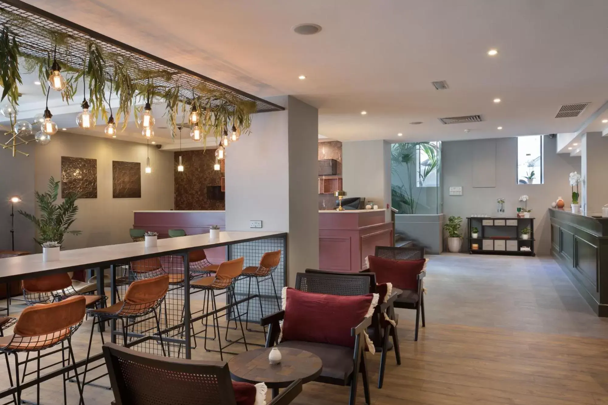 Lobby or reception in Hotel Argento Lobby or reception in Hotel Argento